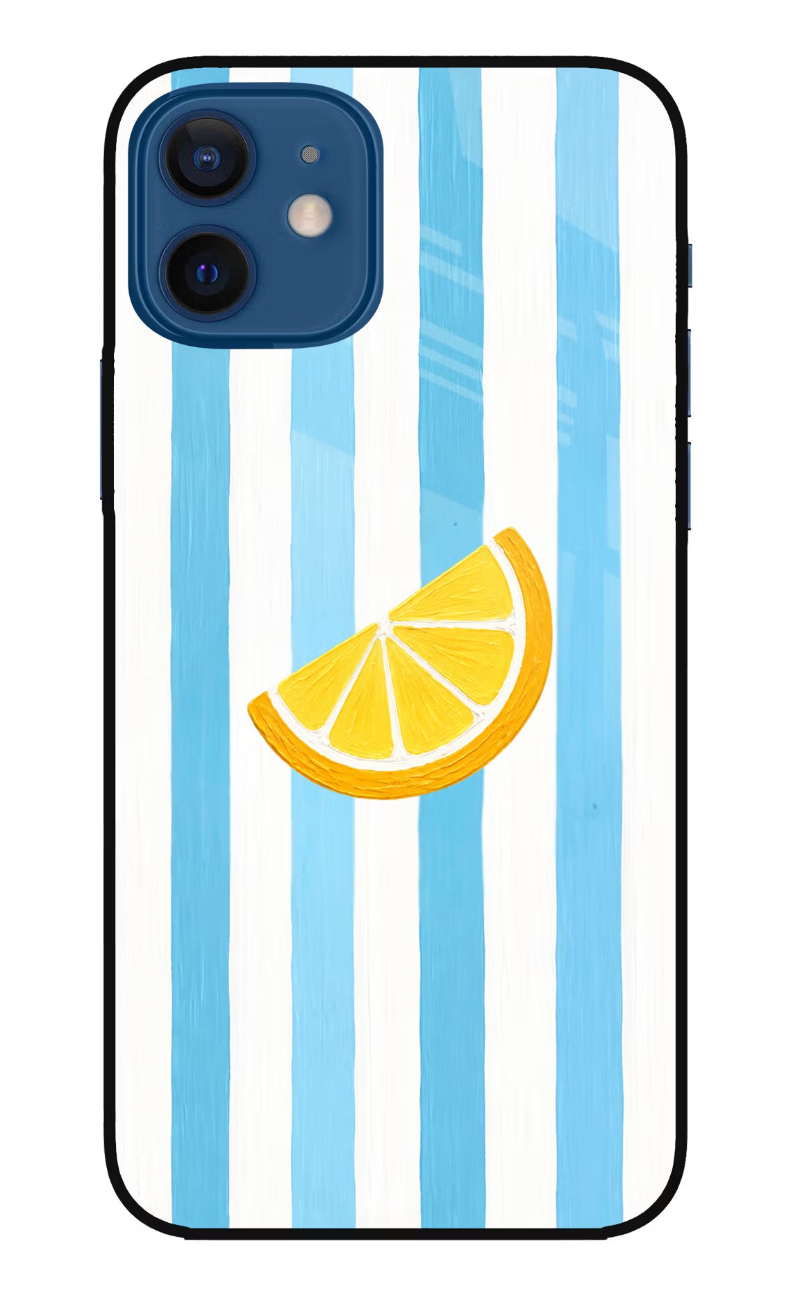 Summer Lemon iPhone 12 Glass Case - Summer Lemon iPhone 12 Glass Case Summer Lemon iPhone 12 Glass Case