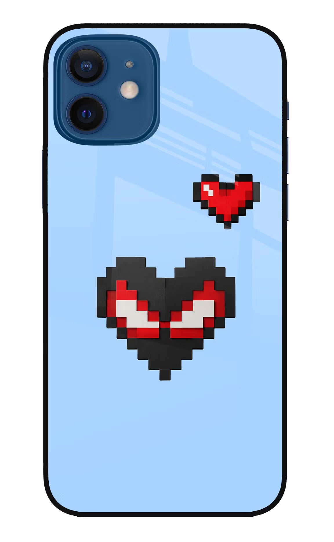 Peter Heart iPhone 12 Glass Case - Peter Heart iPhone 12 Glass Case Peter Heart iPhone 12 Glass Case
