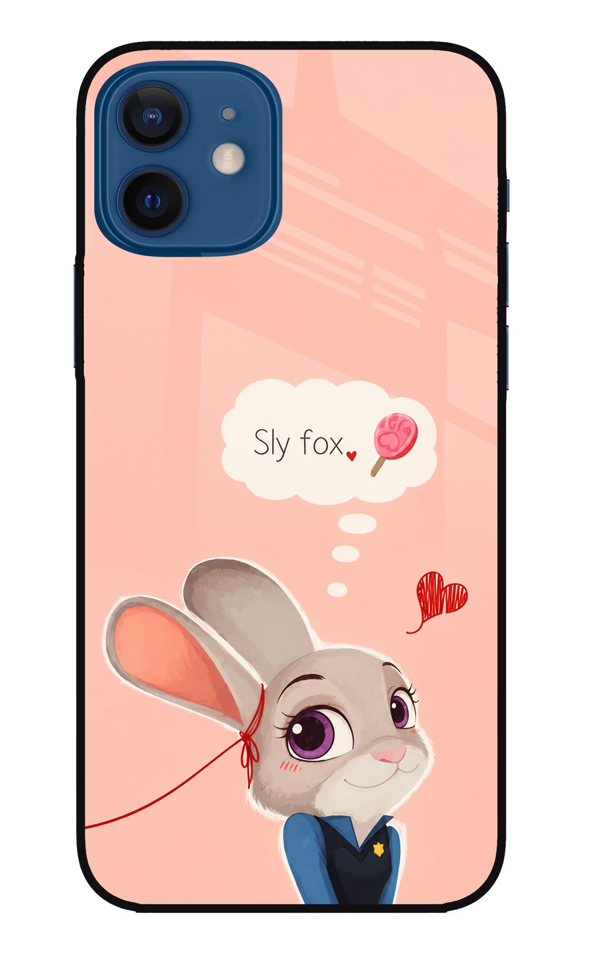 Judy Charm iPhone 12 Glass Case - Judy Charm iPhone 12 Glass Case Judy Charm iPhone 12 Glass Case