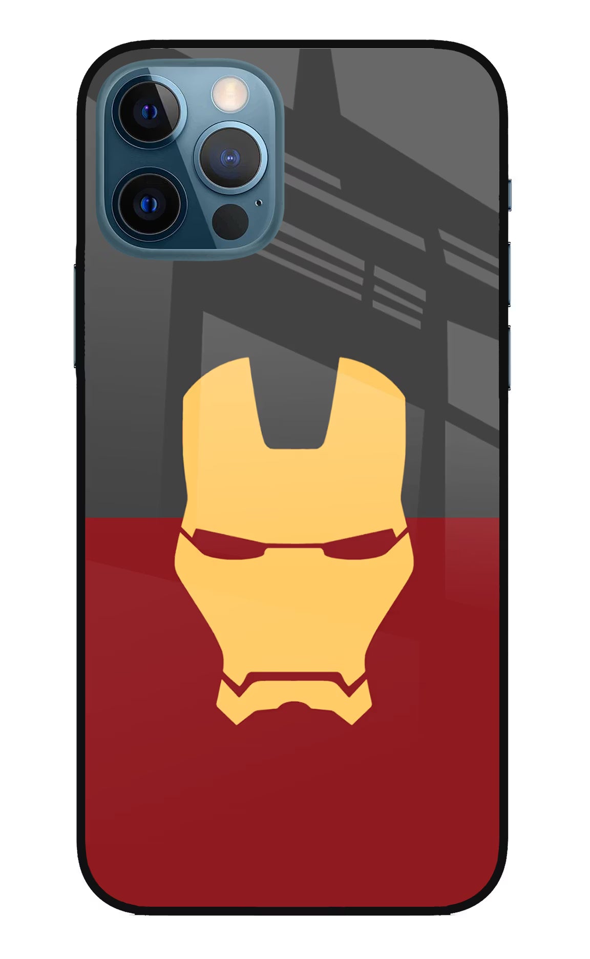 Ironman iPhone 12 Pro Glass Case - Ironman iPhone 12 Pro Glass Case Ironman iPhone 12 Pro Glass Case