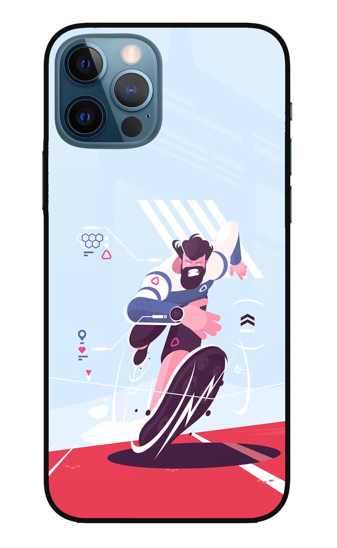 Run Pro iPhone 12 Pro Glass Case - Run Pro iPhone 12 Pro Glass Case Run Pro iPhone 12 Pro Glass Case
