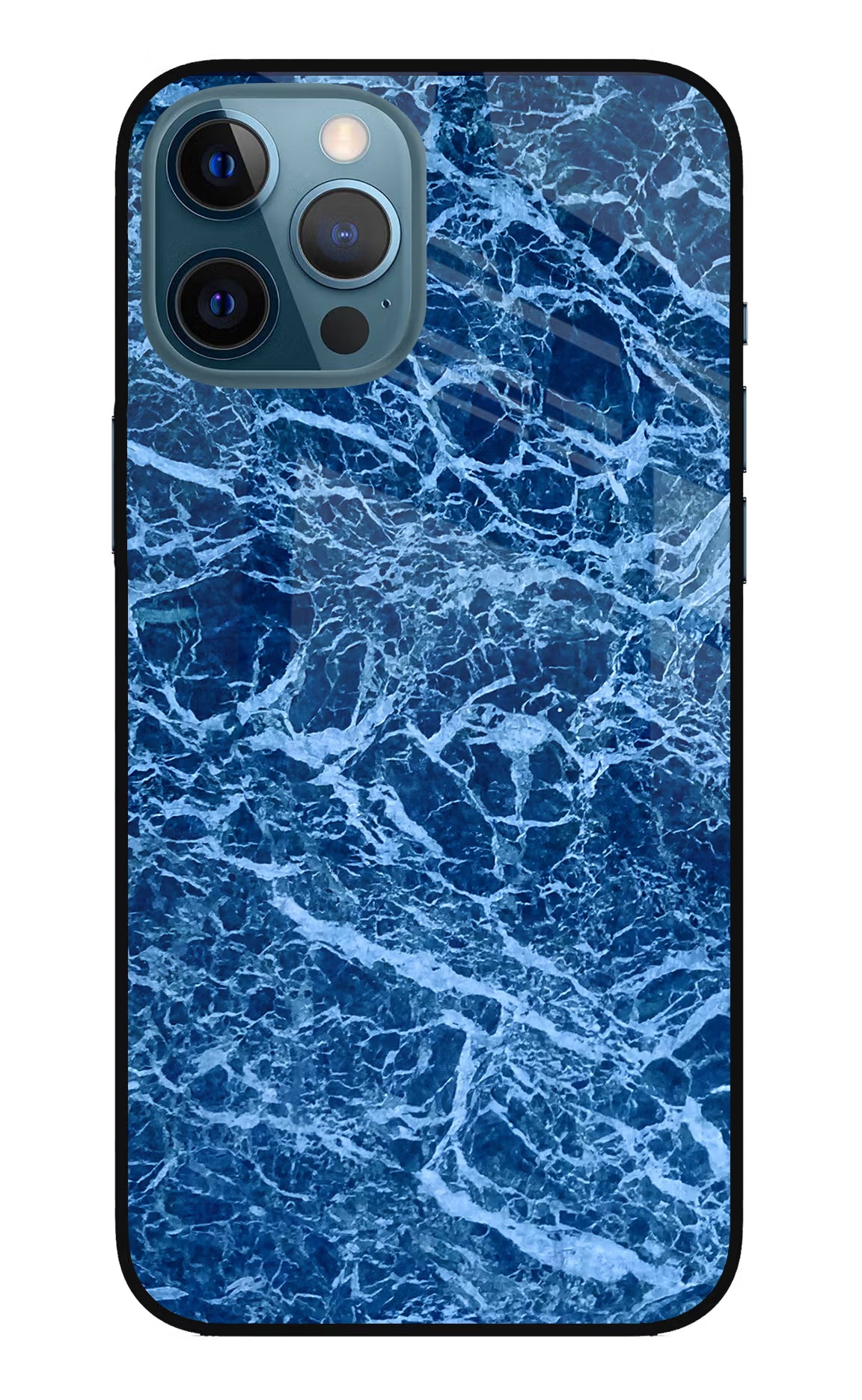 Blue Marble iPhone 12 Pro Max Glass Case - Blue Marble iPhone 12 Pro Max Glass Case Blue Marble iPhone 12 Pro Max Glass Case