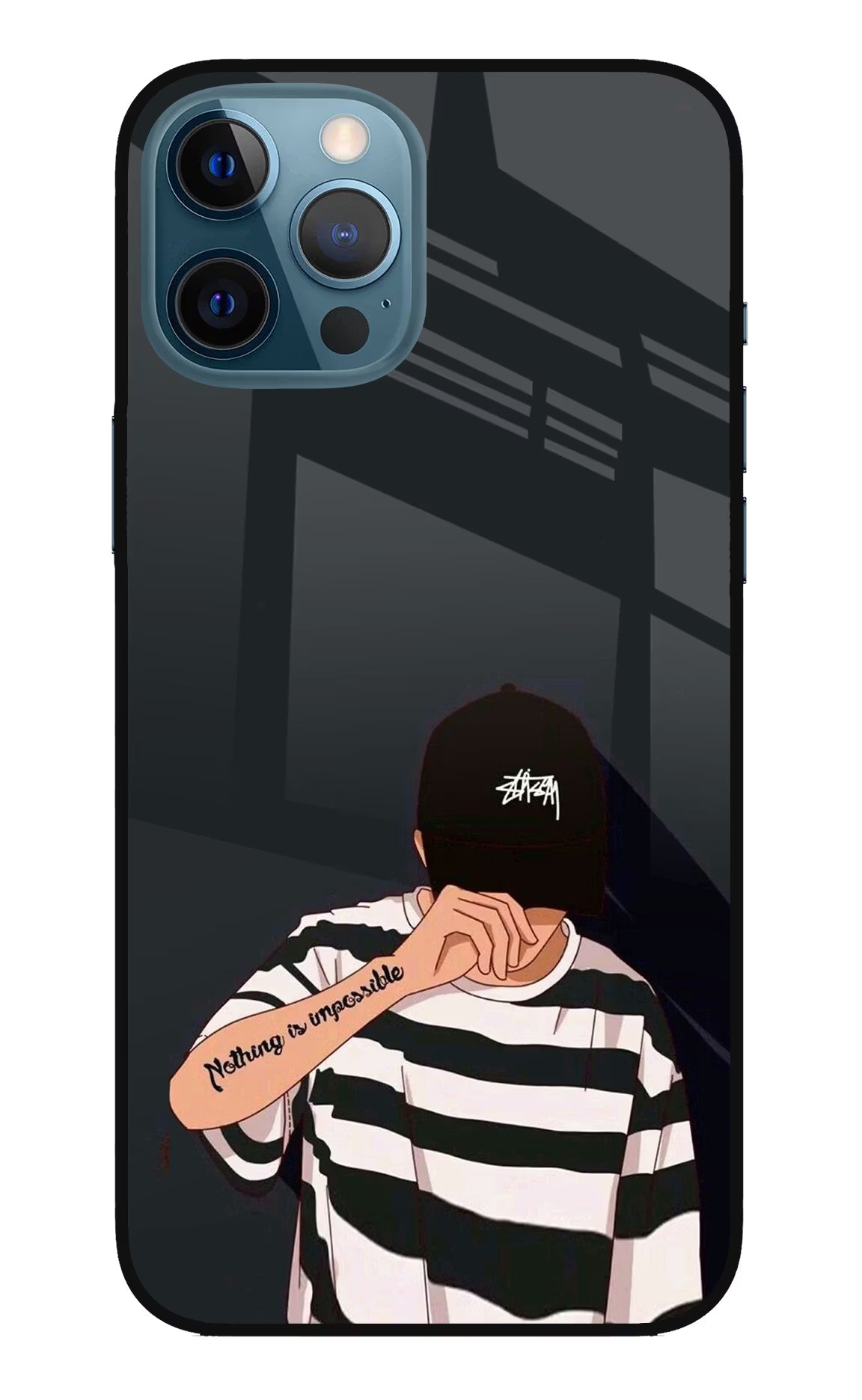 Aesthetic Boy iPhone 12 Pro Max Glass Case - Aesthetic Boy iPhone 12 Pro Max Glass Case Aesthetic Boy iPhone 12 Pro Max Glass Case
