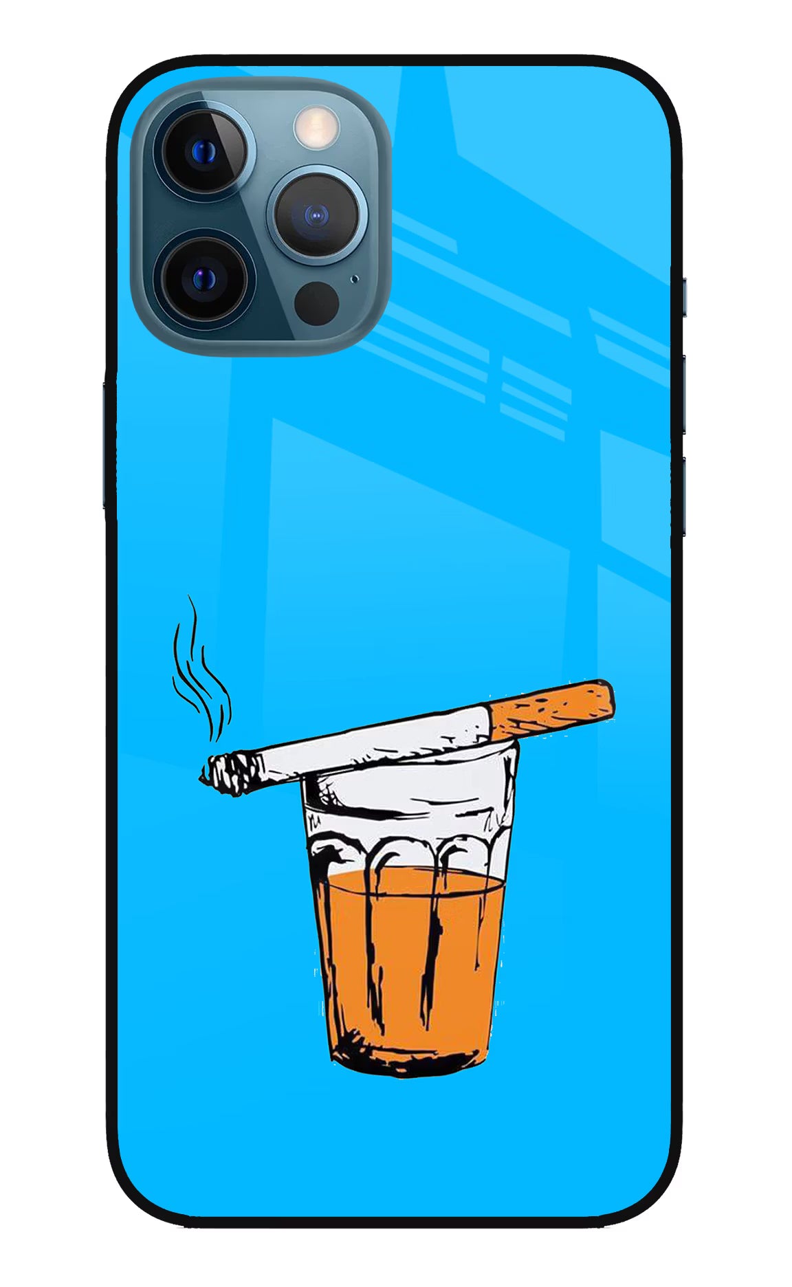 Chai Sutta iPhone 12 Pro Max Glass Case - Chai Sutta iPhone 12 Pro Max Glass Case Chai Sutta iPhone 12 Pro Max Glass Case