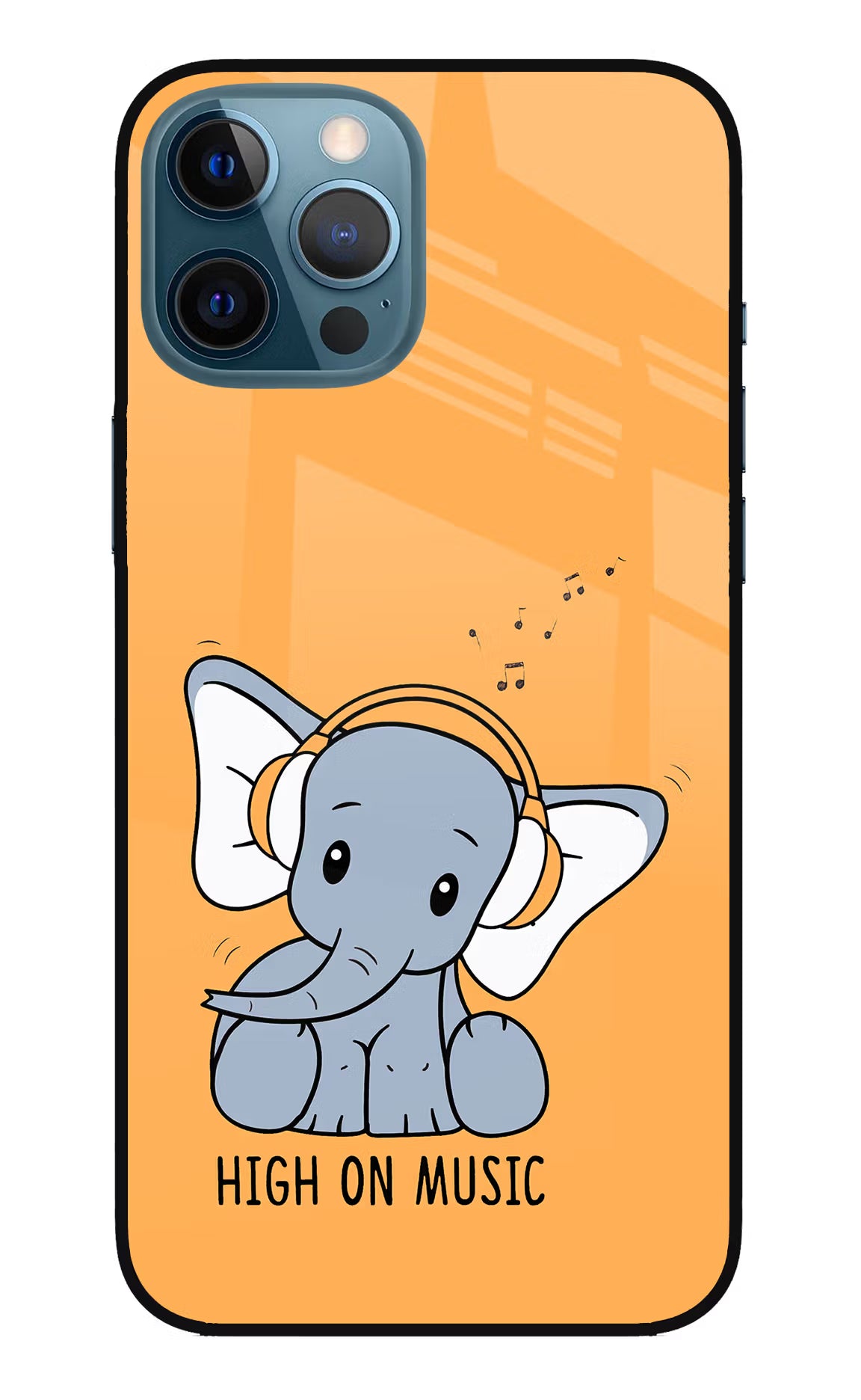 High On Music iPhone 12 Pro Max Glass Case - High On Music iPhone 12 Pro Max Glass Case High On Music iPhone 12 Pro Max Glass Case