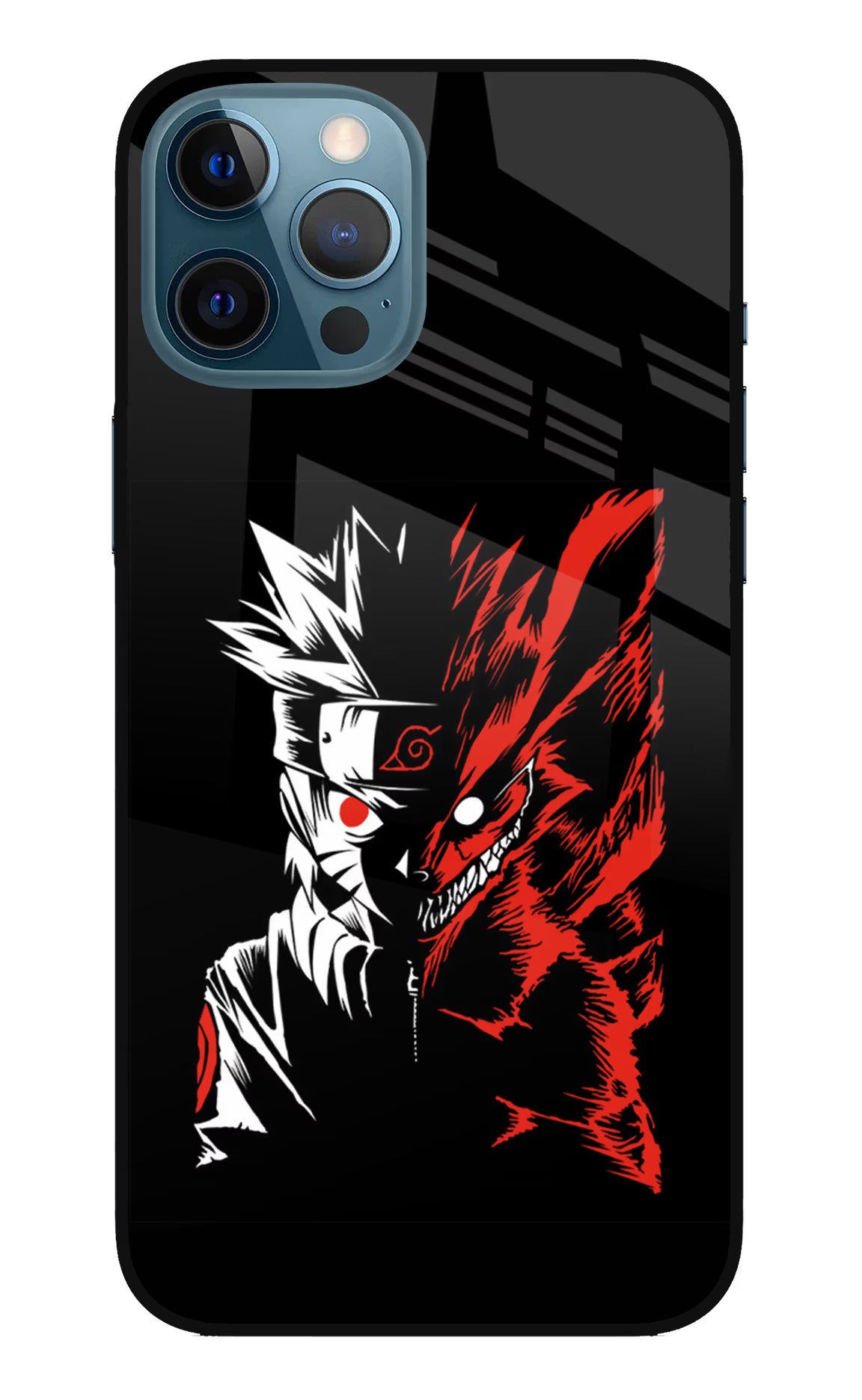 Naruto Two Face iPhone 12 Pro Max Glass Case - Naruto Two Face iPhone 12 Pro Max Glass Case Naruto Two Face iPhone 12 Pro Max Glass Case