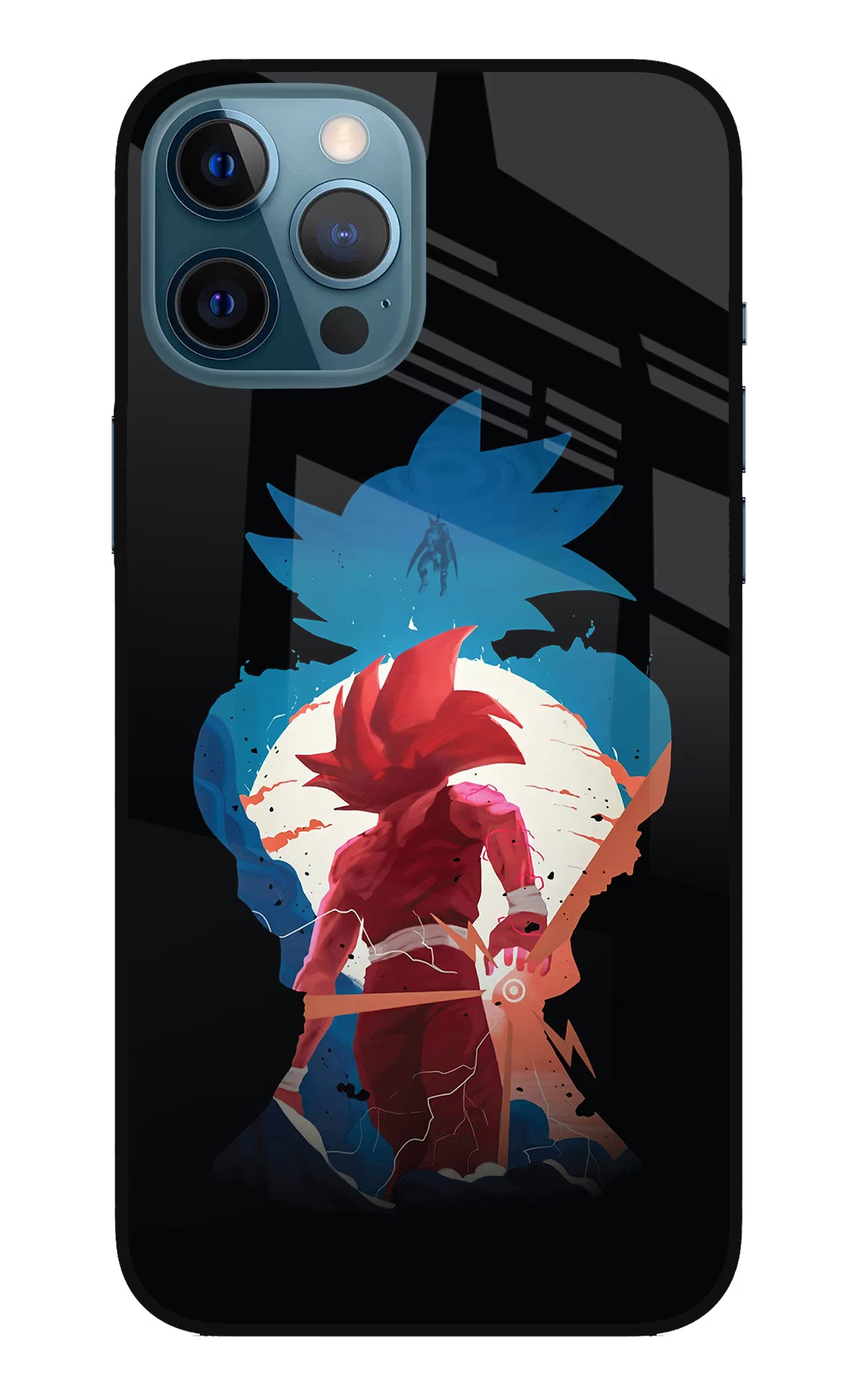 Goku iPhone 12 Pro Max Glass Case - Goku iPhone 12 Pro Max Glass Case Goku iPhone 12 Pro Max Glass Case