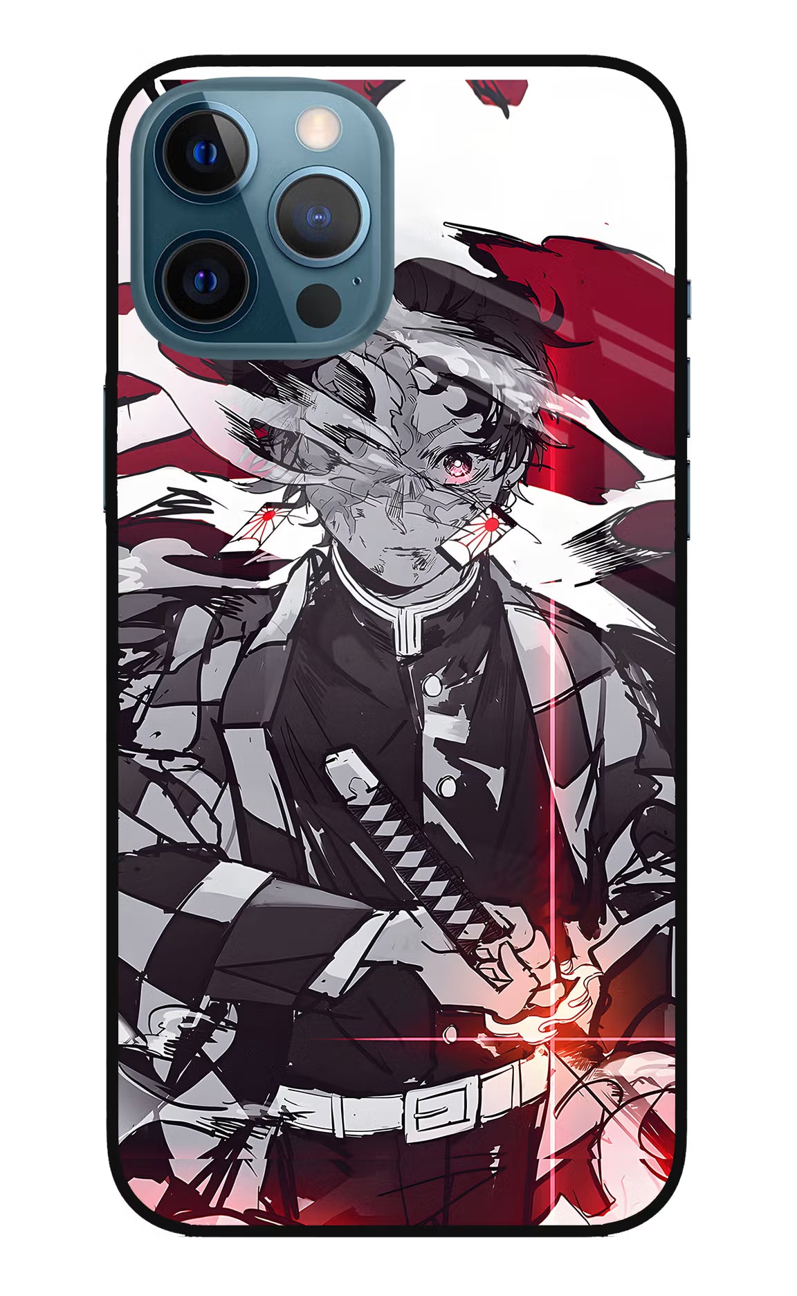 Demon Slayer iPhone 12 Pro Max Glass Case - Demon Slayer iPhone 12 Pro Max Glass Case Demon Slayer iPhone 12 Pro Max Glass Case