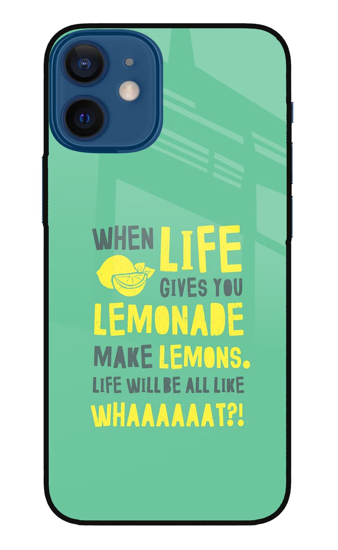 Quote iPhone 12 Mini Glass Case - Quote iPhone 12 Mini Glass Case Quote iPhone 12 Mini Glass Case
