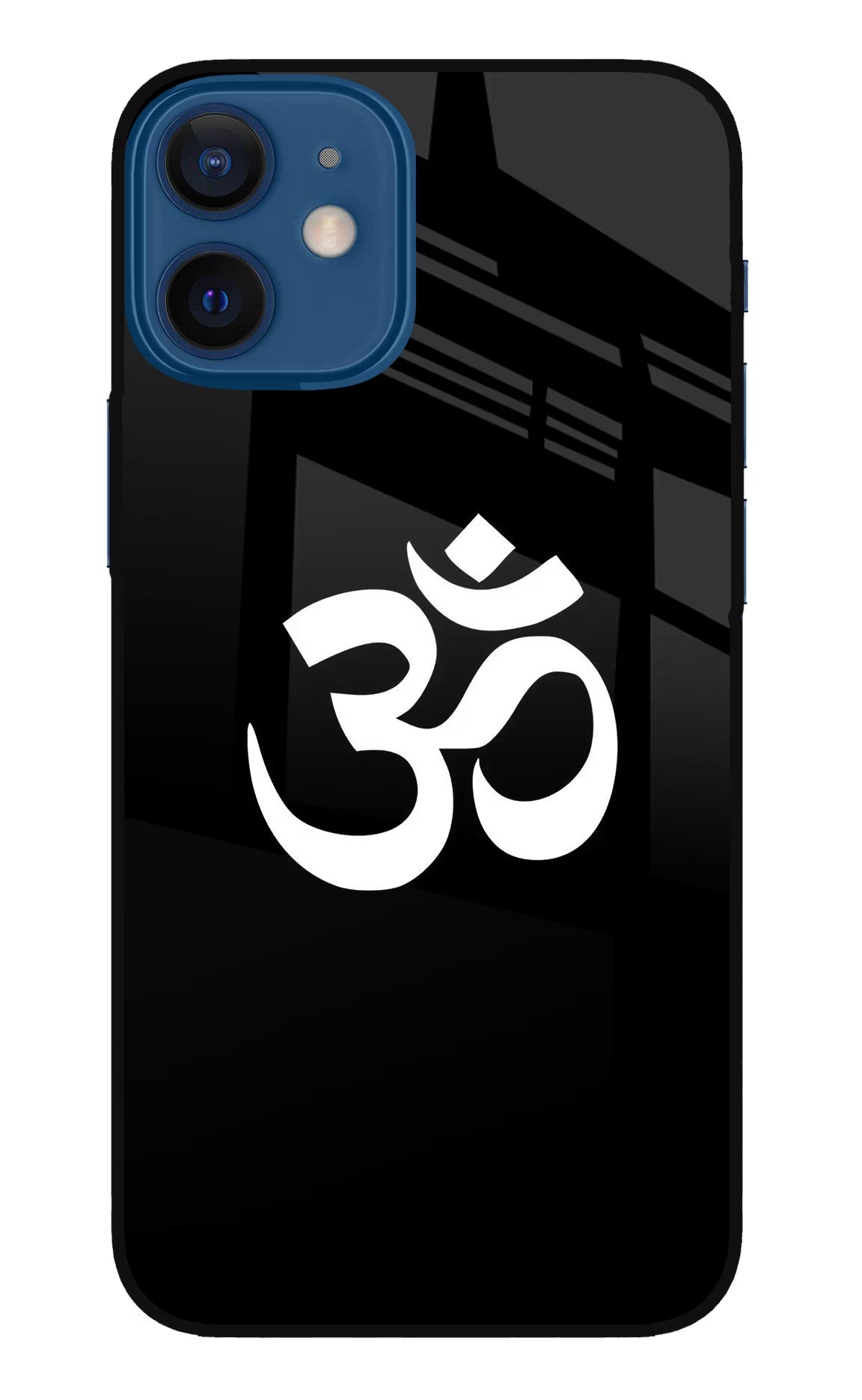 Om iPhone 12 Mini Glass Case - Om iPhone 12 Mini Glass Case Om iPhone 12 Mini Glass Case