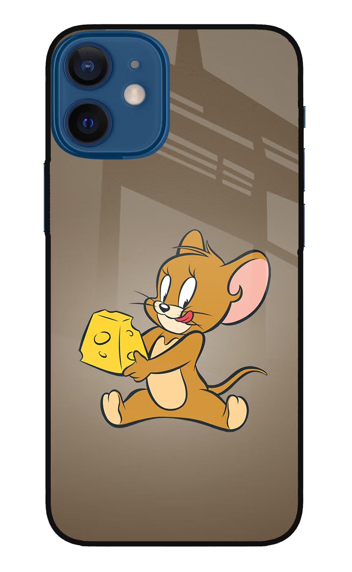 Jerry iPhone 12 Mini Glass Case - Jerry iPhone 12 Mini Glass Case Jerry iPhone 12 Mini Glass Case