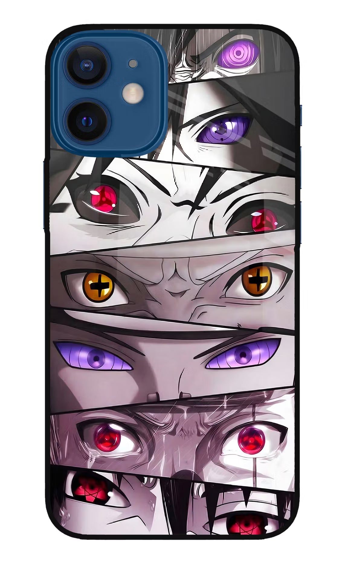 Naruto Anime iPhone 12 Mini Glass Case - Naruto Anime iPhone 12 Mini Glass Case Naruto Anime iPhone 12 Mini Glass Case