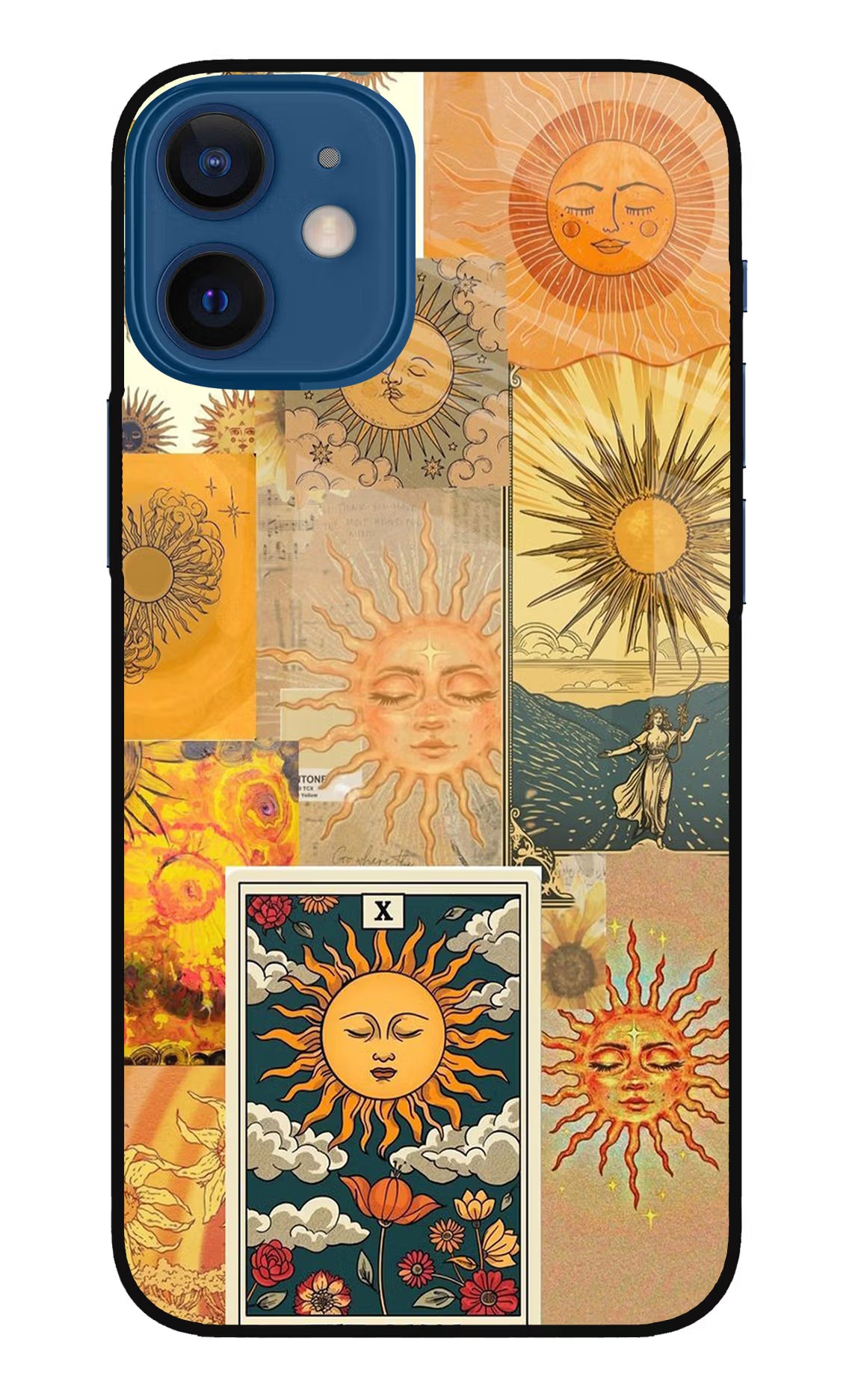 Sun iPhone 12 Mini Glass Case - Sun iPhone 12 Mini Glass Case Sun iPhone 12 Mini Glass Case