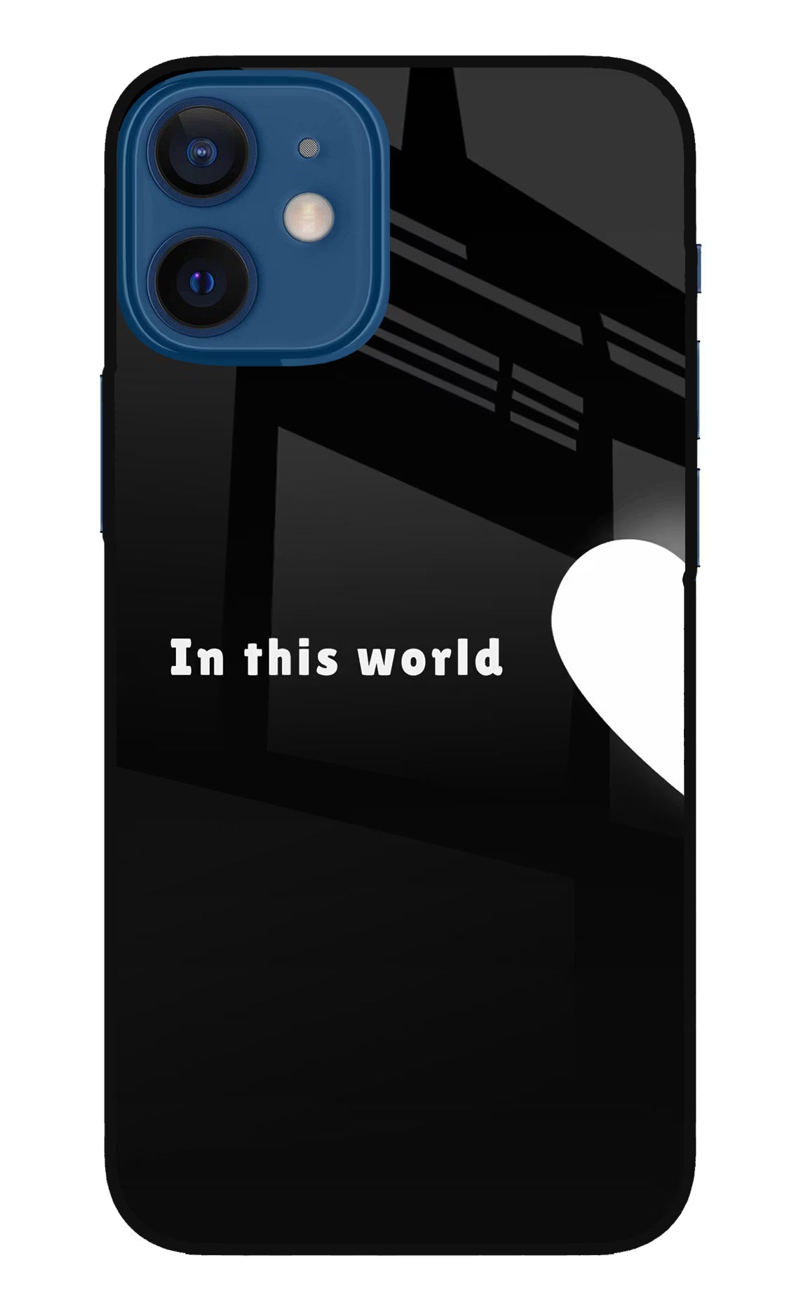 This World iPhone 12 Mini Glass Case - This World iPhone 12 Mini Glass Case This World iPhone 12 Mini Glass Case