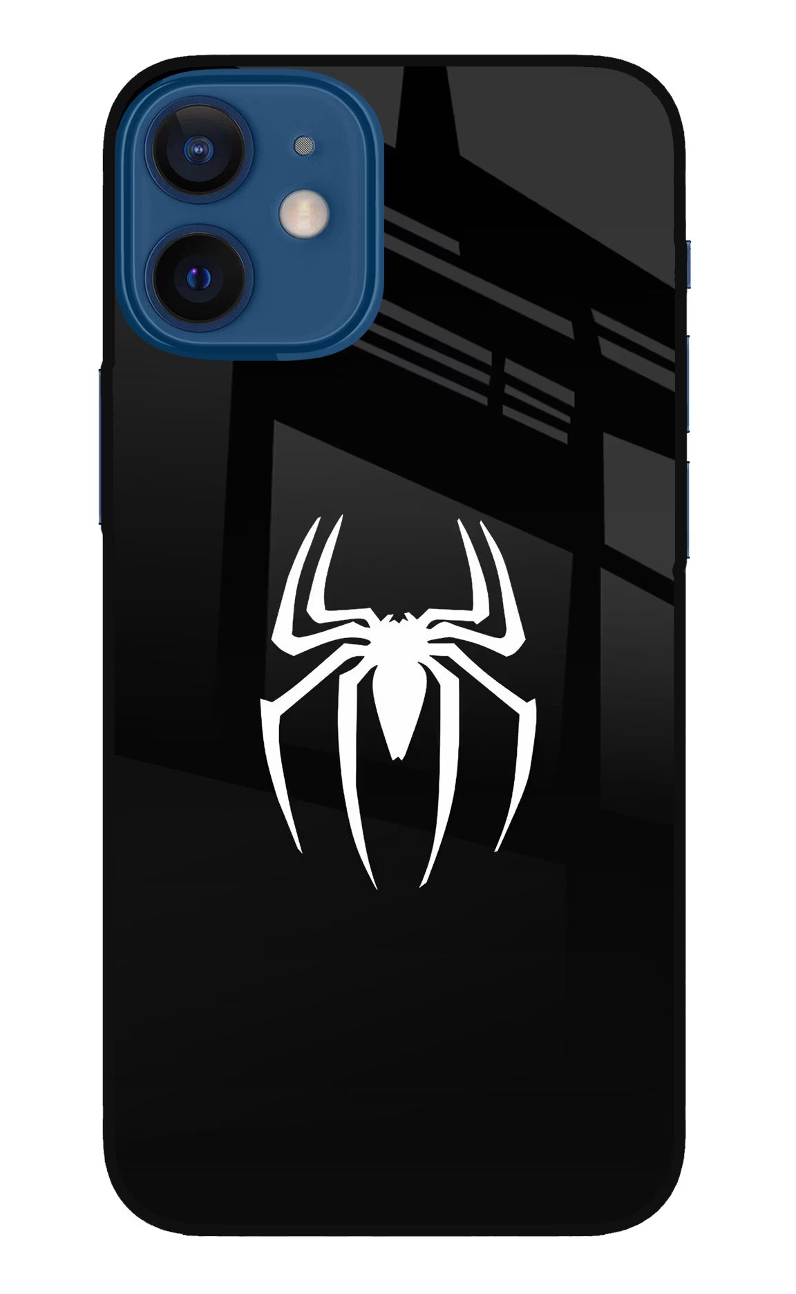 Miles Symbol iPhone 12 Mini Glass Case - Miles Symbol iPhone 12 Mini Glass Case Miles Symbol iPhone 12 Mini Glass Case