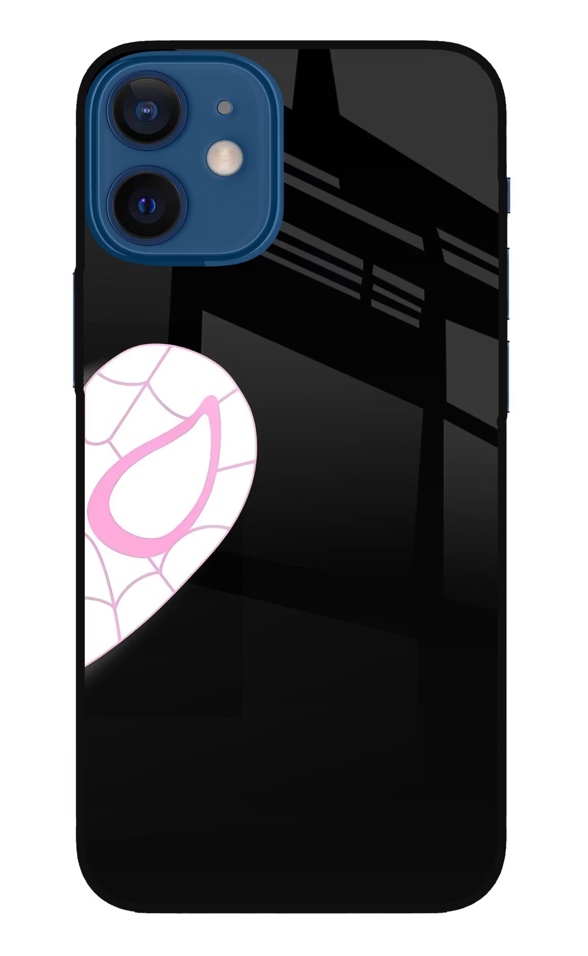 Gwen Mask iPhone 12 Mini Glass Case - Gwen Mask iPhone 12 Mini Glass Case Gwen Mask iPhone 12 Mini Glass Case