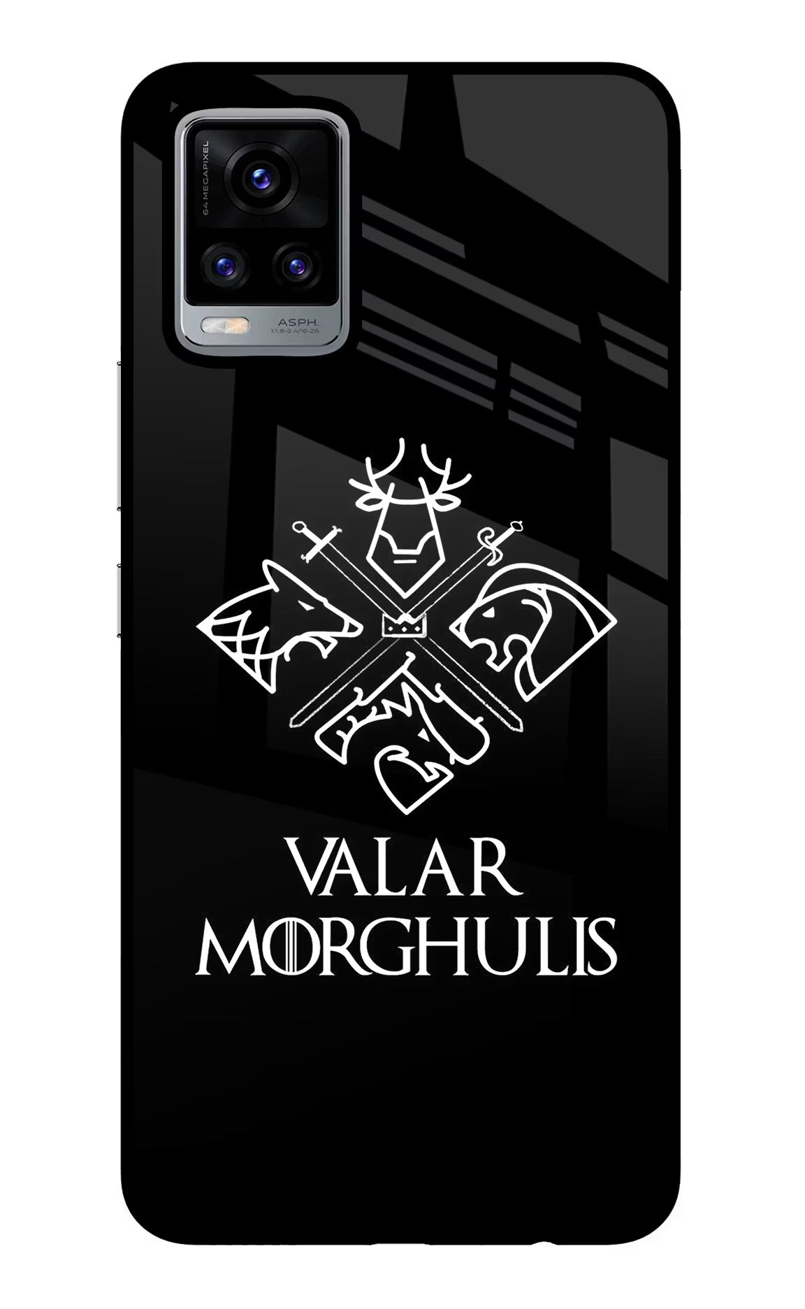 Valar Morghulis | Game Of Thrones Vivo V20 Glass Case - Valar Morghulis | Game Of Thrones Vivo V20 Glass Case Valar Morghulis | Game Of Thrones Vivo V20 Glass Case