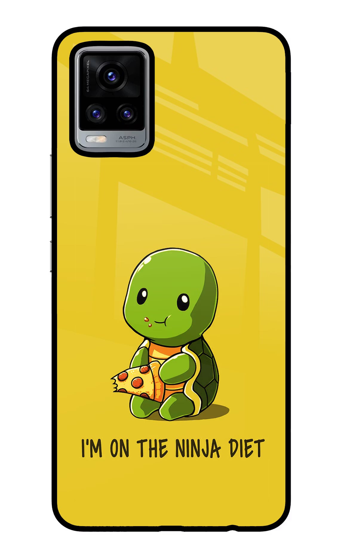 I'm on Ninja Diet Vivo V20 Glass Case - I'm on Ninja Diet Vivo V20 Glass Case I'm on Ninja Diet Vivo V20 Glass Case