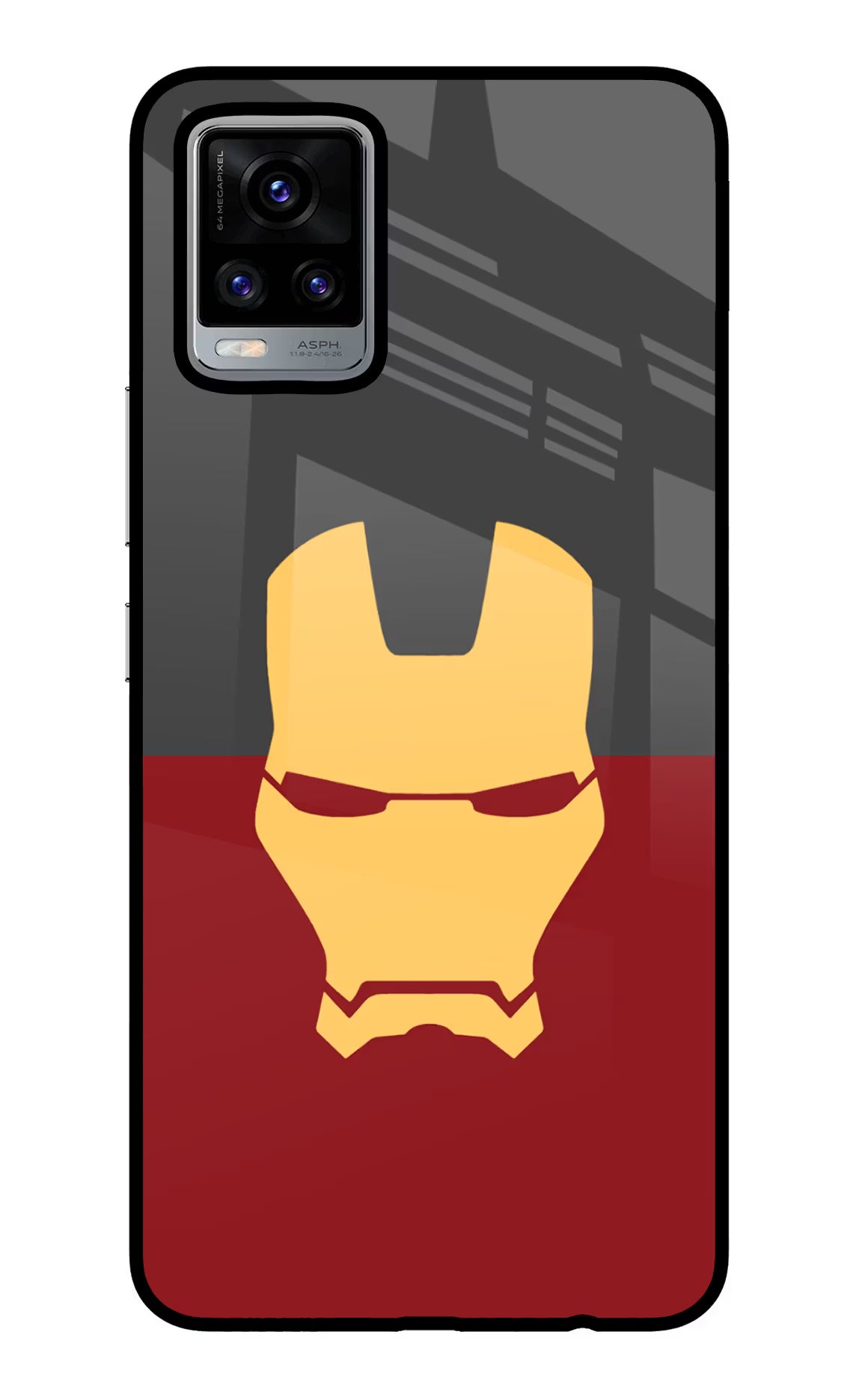 Ironman Vivo V20 Glass Case - Ironman Vivo V20 Glass Case Ironman Vivo V20 Glass Case
