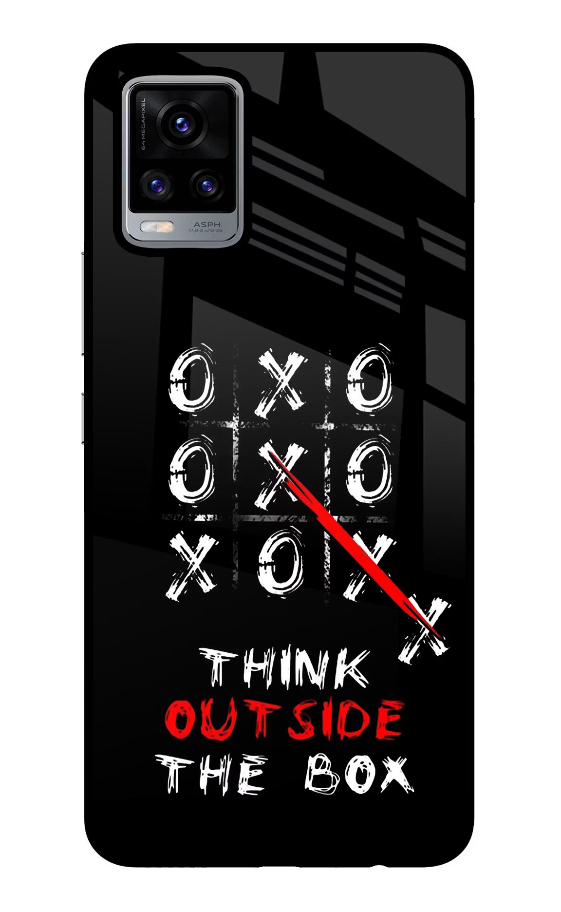 Think out of the BOX Vivo V20 Glass Case - Think out of the BOX Vivo V20 Glass Case Think out of the BOX Vivo V20 Glass Case