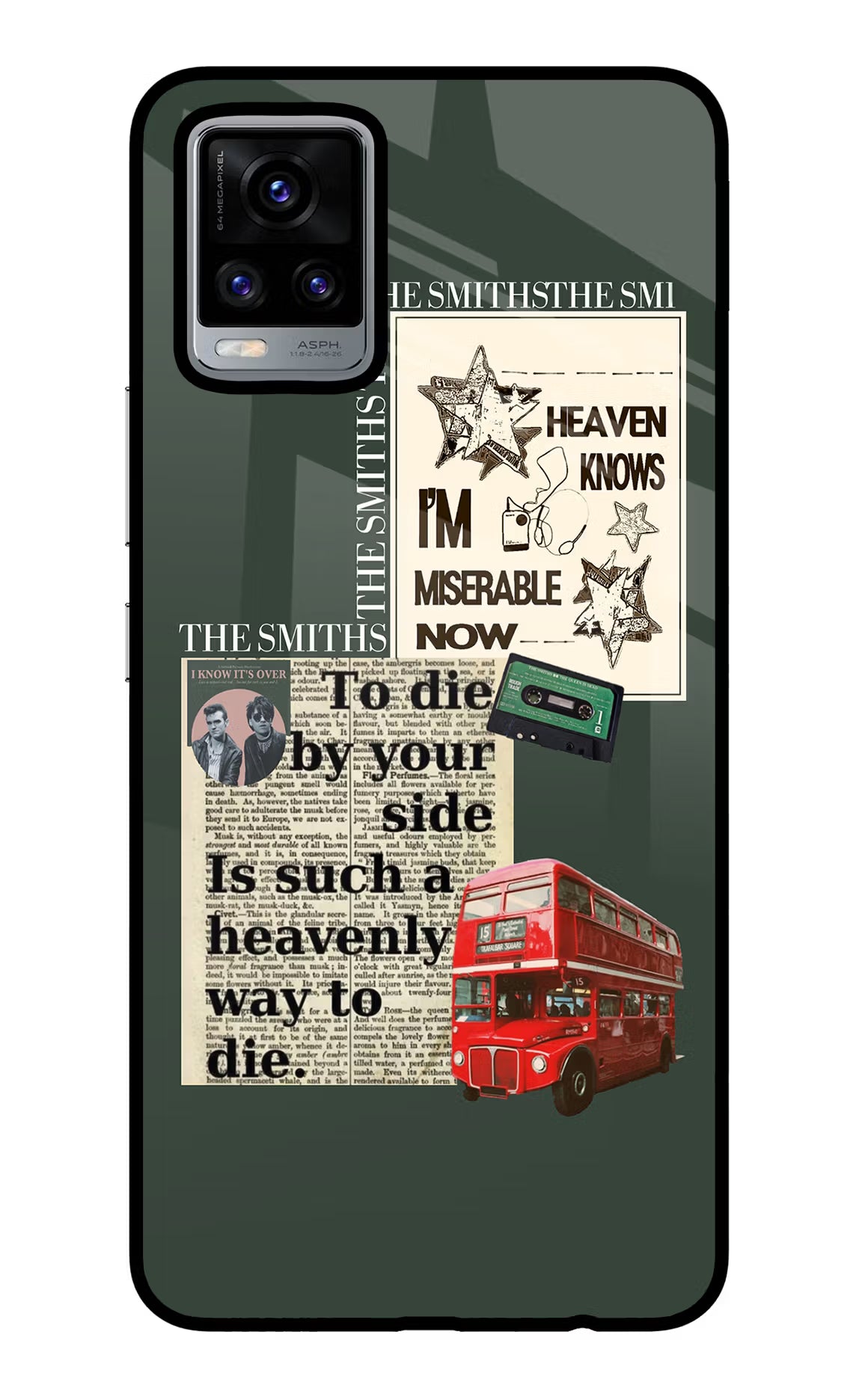 The Smiths Vivo V20 Glass Case - The Smiths Vivo V20 Glass Case The Smiths Vivo V20 Glass Case