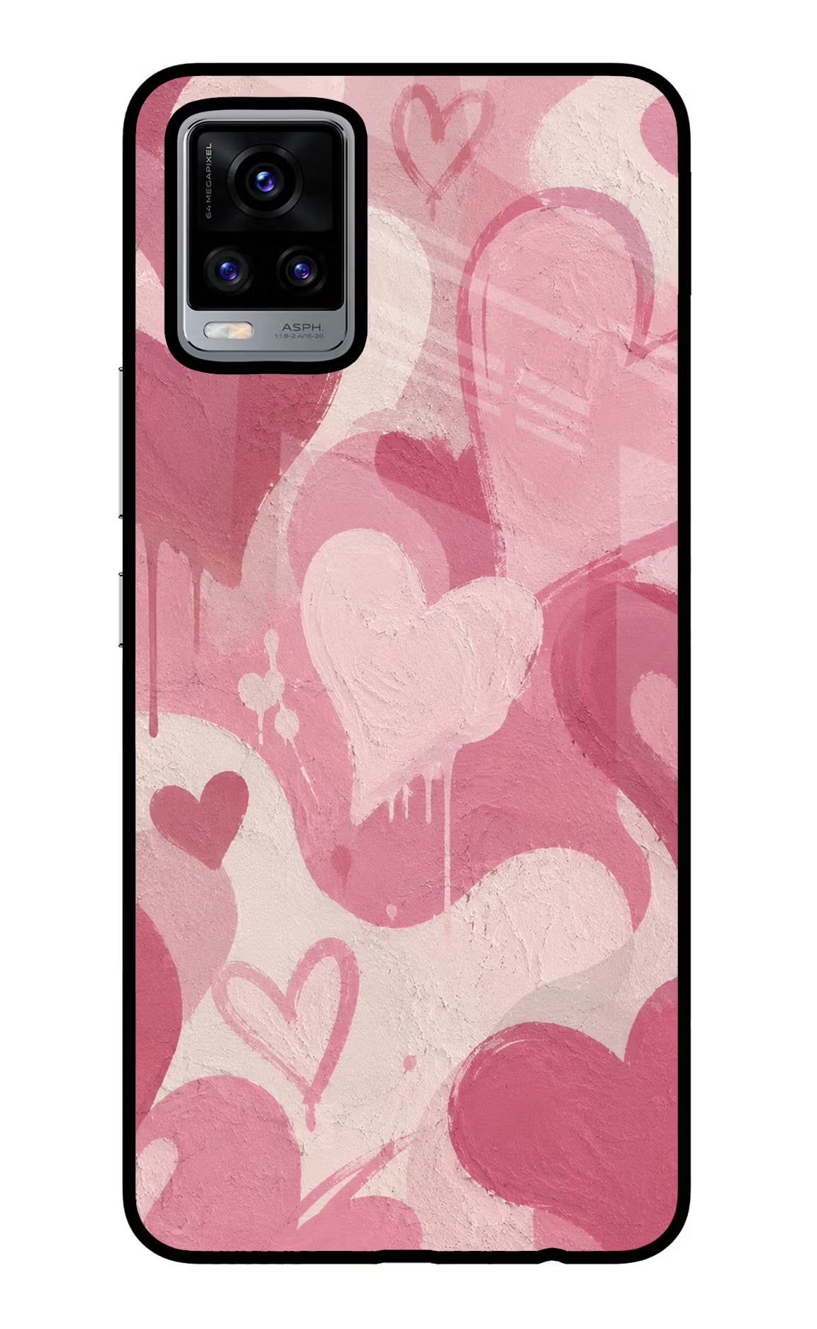 Hearty case Vivo V20 Glass Case - Hearty case Vivo V20 Glass Case Hearty case Vivo V20 Glass Case