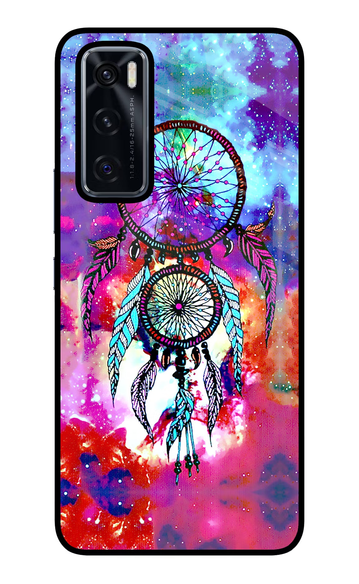 Dream Catcher Abstract Vivo V20 SE Back Cover - Dream Catcher Abstract Vivo V20 SE Glass Case Back Cover by Casekaro Dream Catcher Abstract Vivo V20 SE Glass Case Back Cover by Casekaro