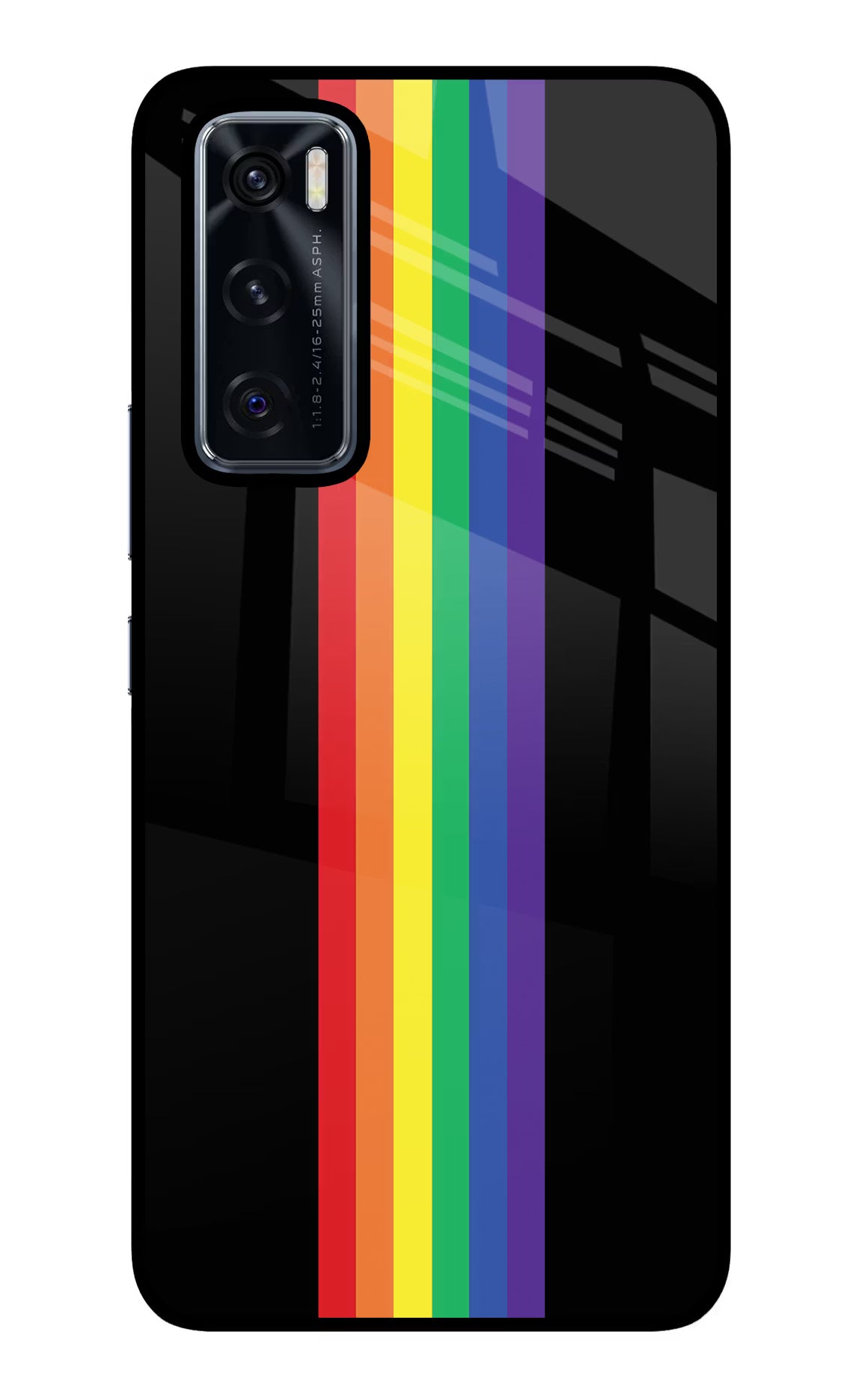 Pride Vivo V20 SE Back Cover - Pride Vivo V20 SE Glass Case Back Cover by Casekaro Pride Vivo V20 SE Glass Case Back Cover by Casekaro