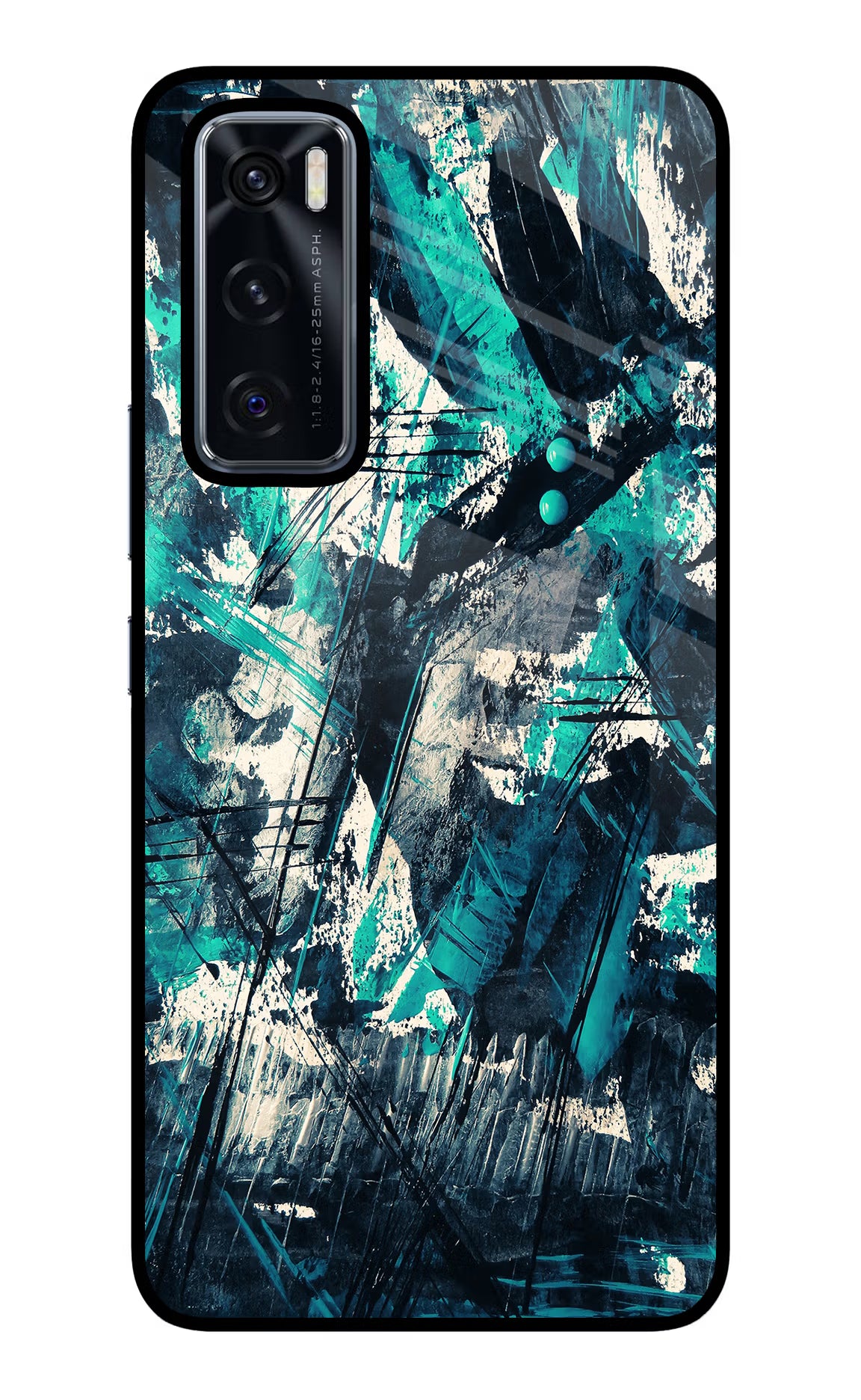 Artwork Vivo V20 SE Back Cover - Artwork Vivo V20 SE Glass Case Back Cover by Casekaro Artwork Vivo V20 SE Glass Case Back Cover by Casekaro
