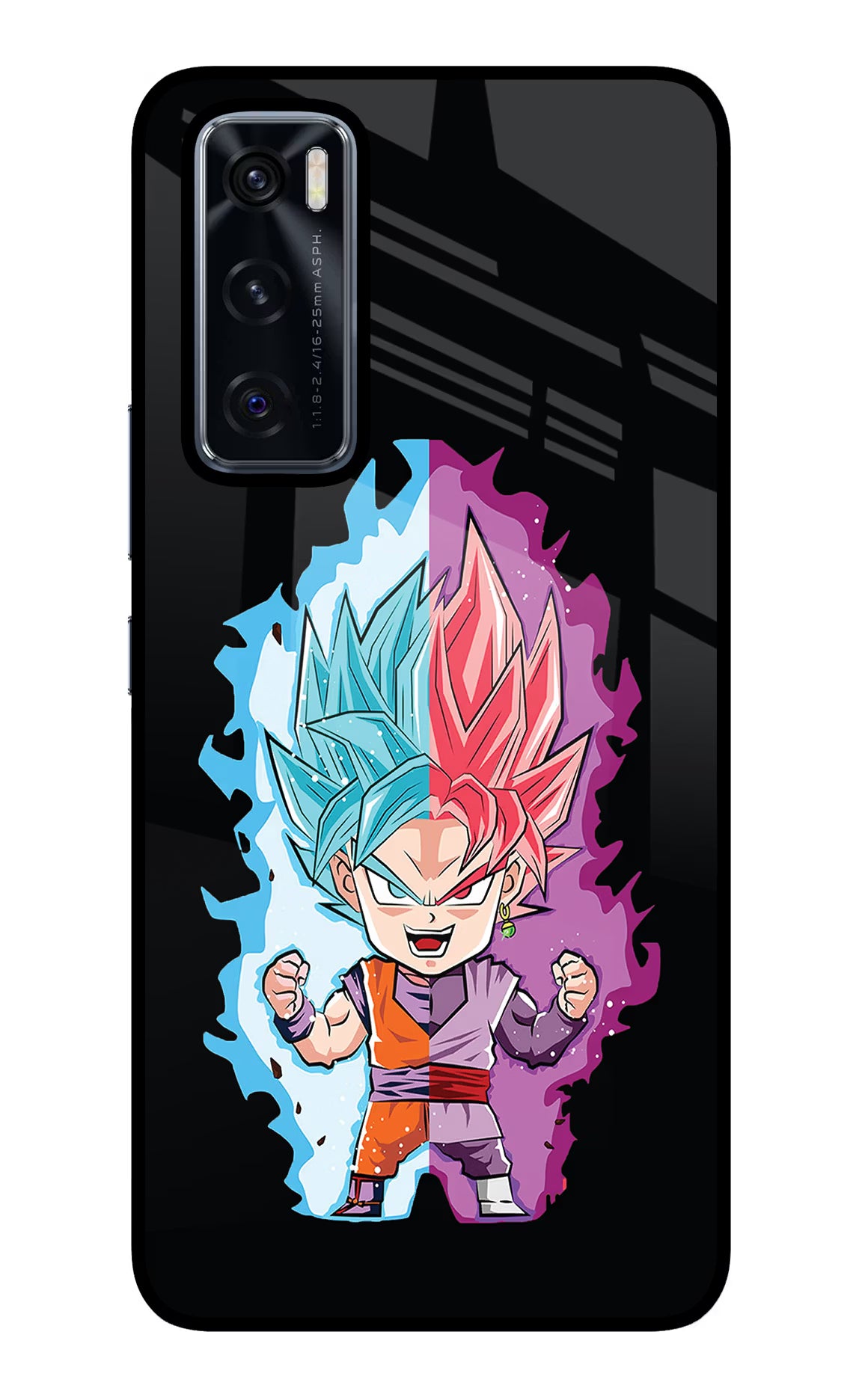 Chota Goku Vivo V20 SE Glass Case - Chota Goku Vivo V20 SE Glass Case Chota Goku Vivo V20 SE Glass Case