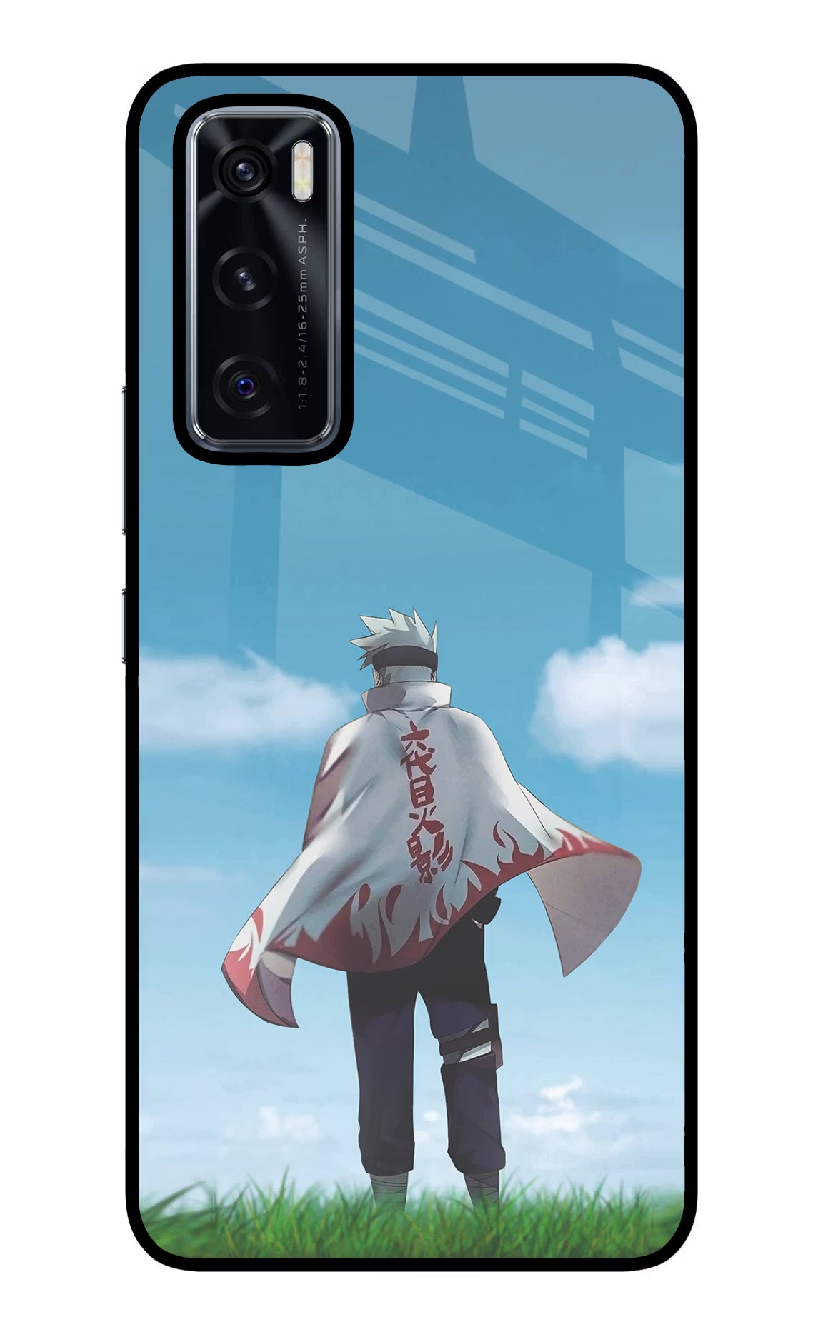 Kakashi Vivo V20 SE Glass Case - Kakashi Vivo V20 SE Glass Case Kakashi Vivo V20 SE Glass Case