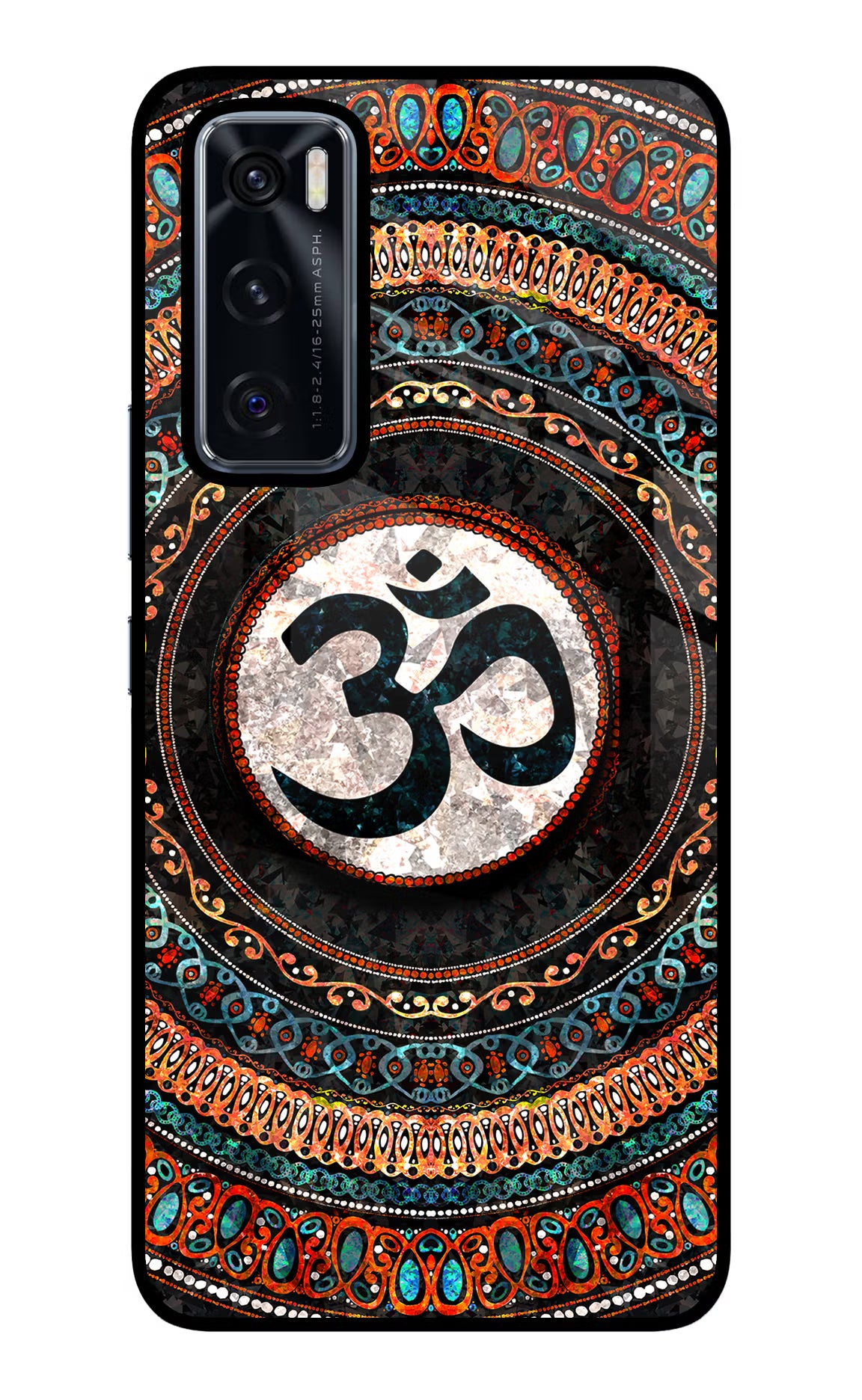 Om Culture Vivo V20 SE Glass Case - Om Culture Vivo V20 SE Glass Case Om Culture Vivo V20 SE Glass Case