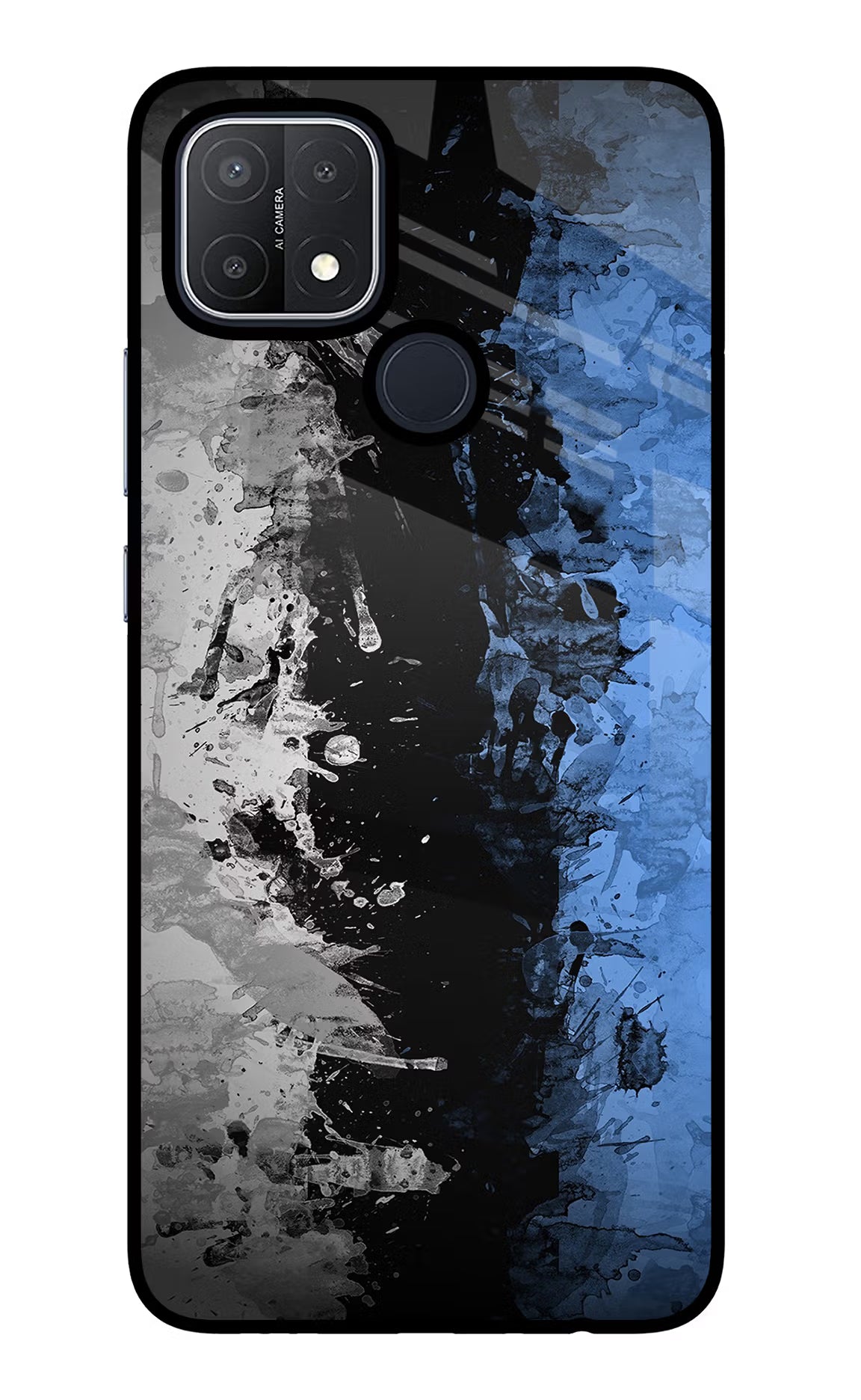 Artistic Design Oppo A15/A15s Glass Case - Artistic Design Oppo A15/A15s Glass Case Artistic Design Oppo A15/A15s Glass Case