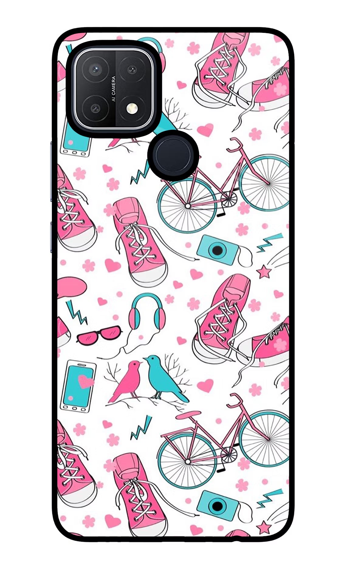 Artwork Oppo A15/A15s Glass Case - Artwork Oppo A15/A15s Glass Case Artwork Oppo A15/A15s Glass Case