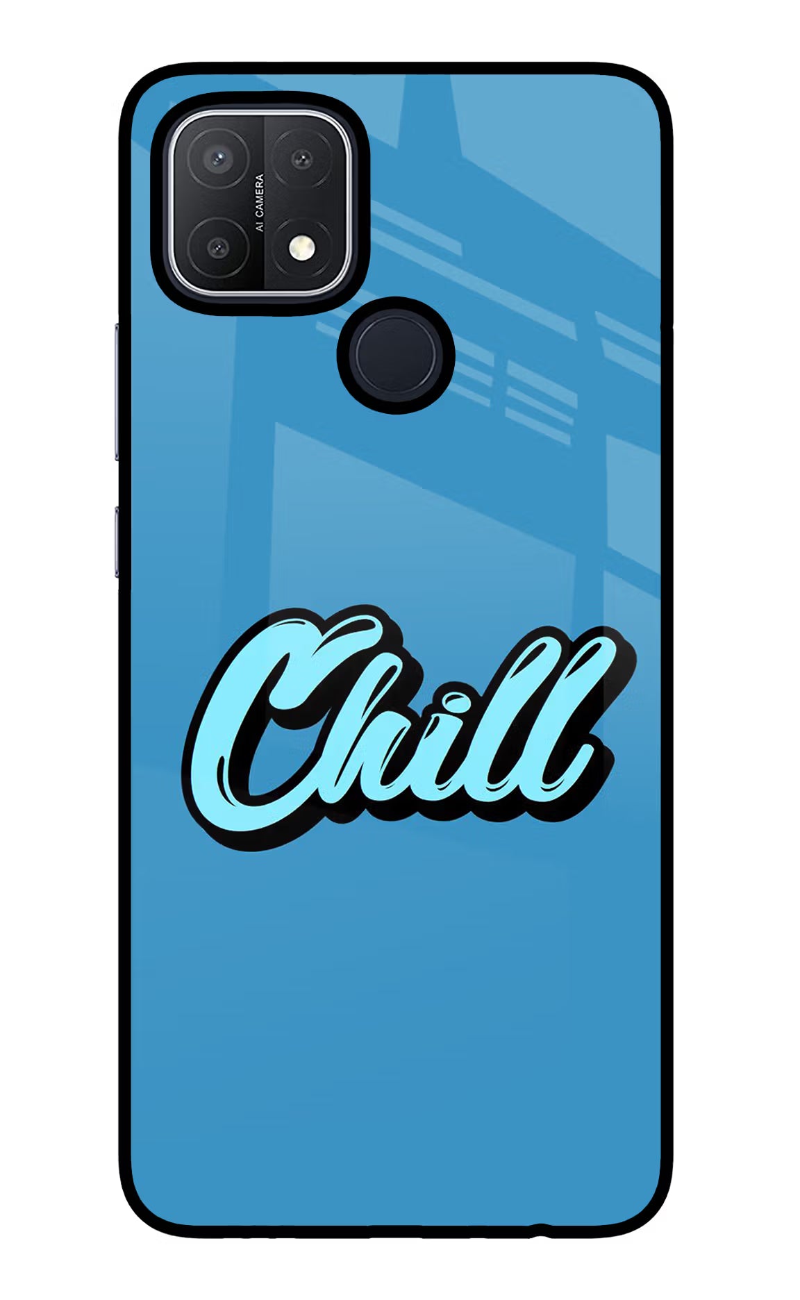 Chill Oppo A15/A15s Glass Case - Chill Oppo A15/A15s Glass Case Chill Oppo A15/A15s Glass Case