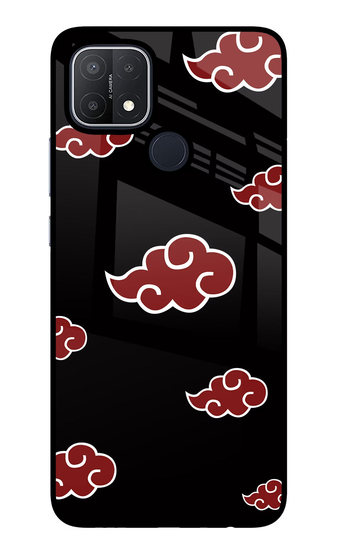 Akatsuki Oppo A15/A15s Glass Case - Akatsuki Oppo A15/A15s Glass Case Akatsuki Oppo A15/A15s Glass Case