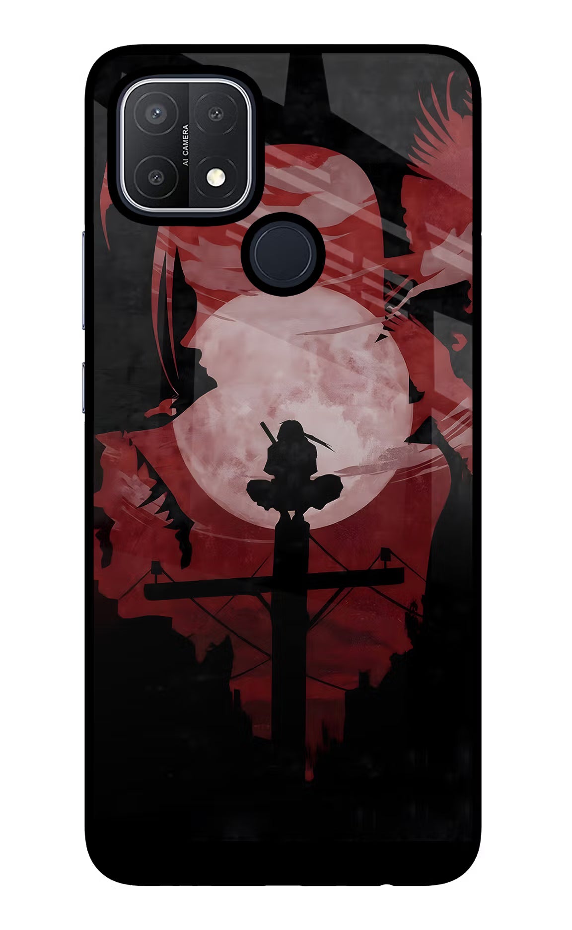 Naruto Anime Oppo A15/A15s Glass Case - Naruto Anime Oppo A15/A15s Glass Case Naruto Anime Oppo A15/A15s Glass Case
