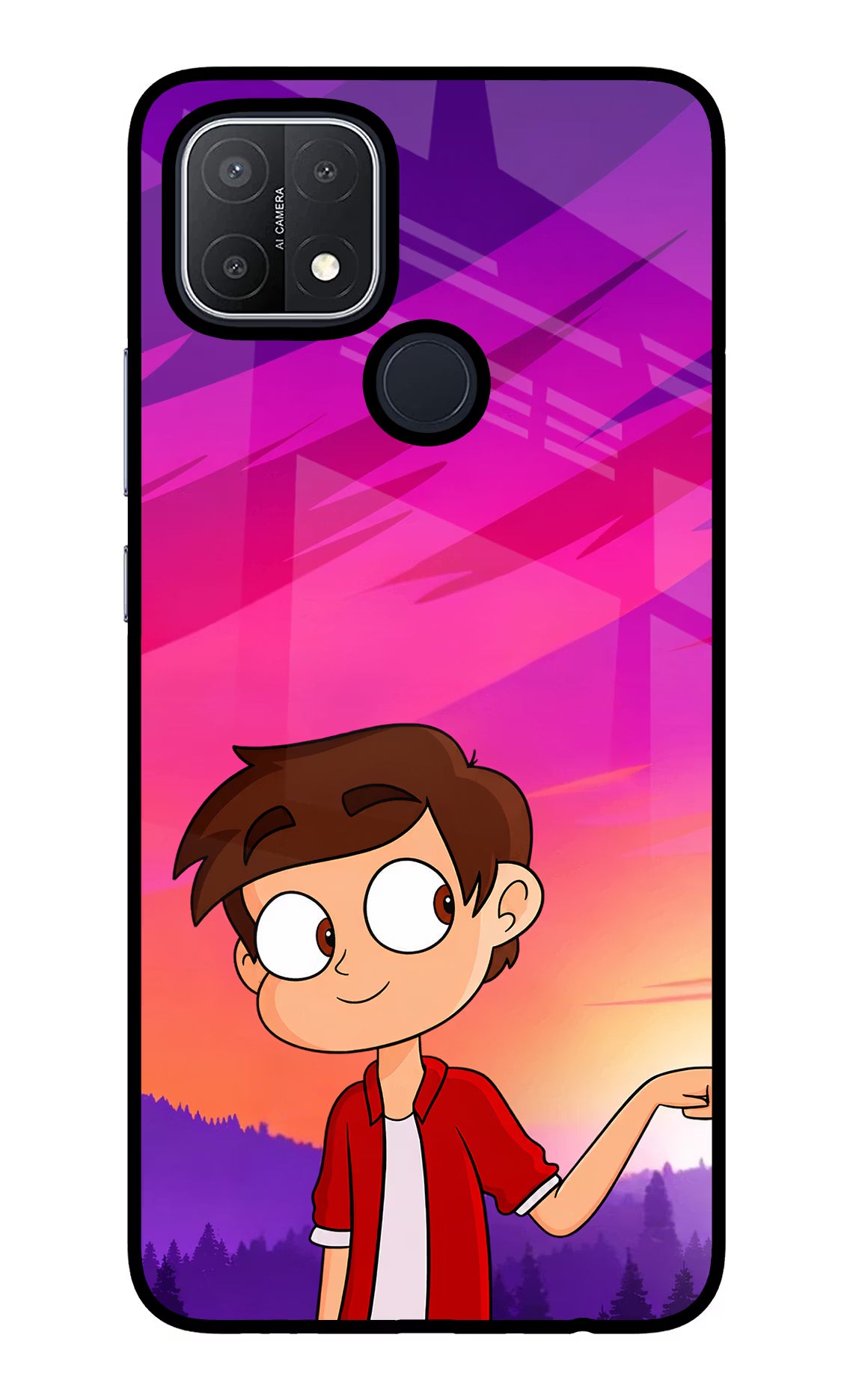 Marco Sunset Oppo A15/A15s Glass Case - Marco Sunset Oppo A15/A15s Glass Case Marco Sunset Oppo A15/A15s Glass Case