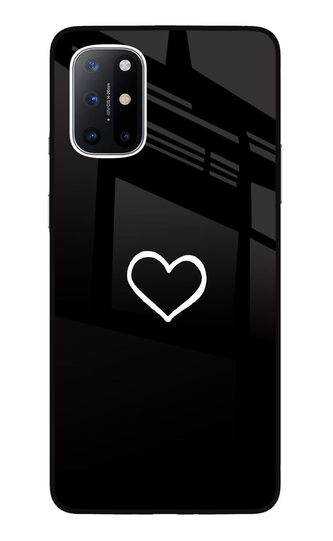Heart Oneplus 8T Glass Case - Heart Oneplus 8T Glass Case Heart Oneplus 8T Glass Case