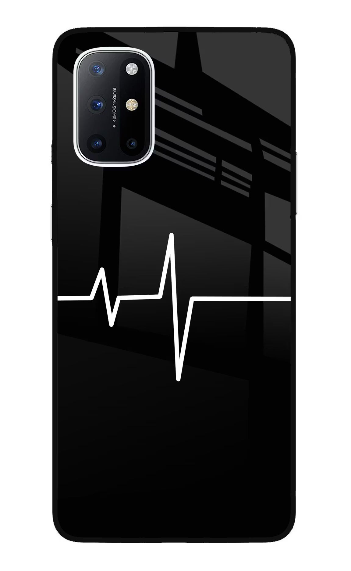 Heart Beats Oneplus 8T Glass Case - Heart Beats Oneplus 8T Glass Case Heart Beats Oneplus 8T Glass Case