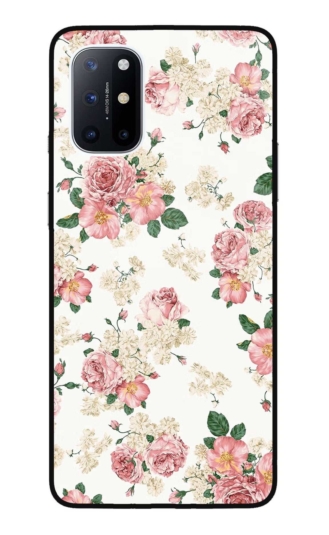 Flowers Oneplus 8T Glass Case - Flowers Oneplus 8T Glass Case Flowers Oneplus 8T Glass Case