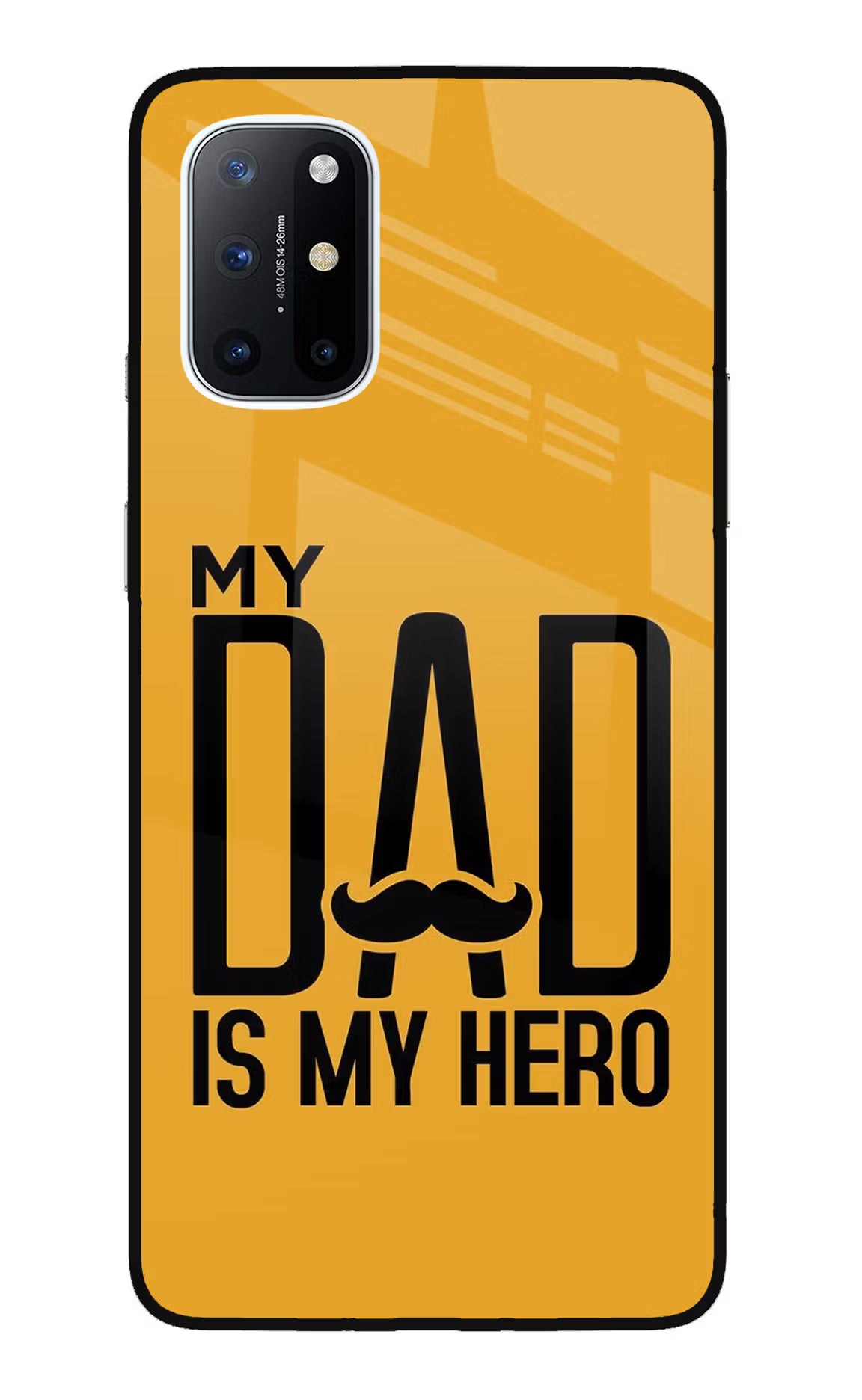 My Dad Is My Hero Oneplus 8T Glass Case - My Dad Is My Hero Oneplus 8T Glass Case My Dad Is My Hero Oneplus 8T Glass Case
