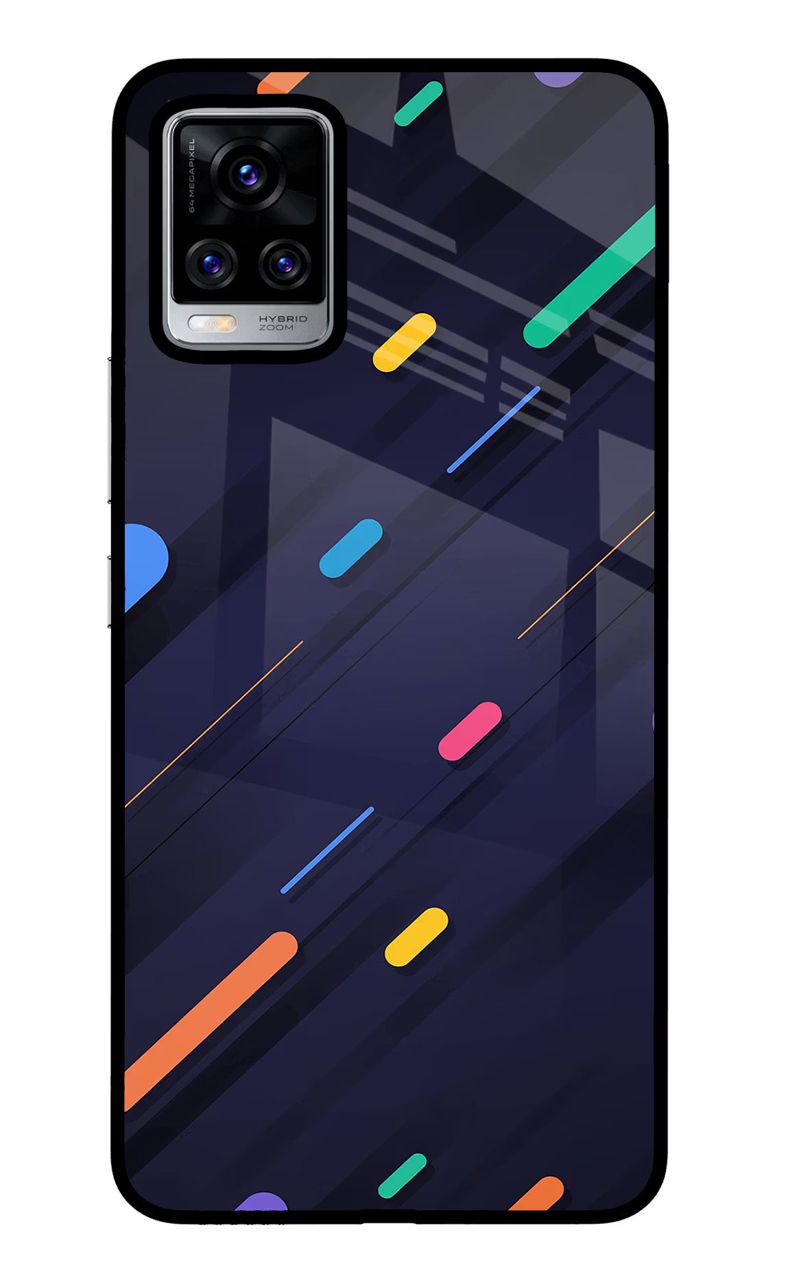 Abstract Design Vivo V20 Pro Back Cover - Abstract Design Vivo V20 Pro Glass Case Back Cover by Casekaro Abstract Design Vivo V20 Pro Glass Case Back Cover by Casekaro