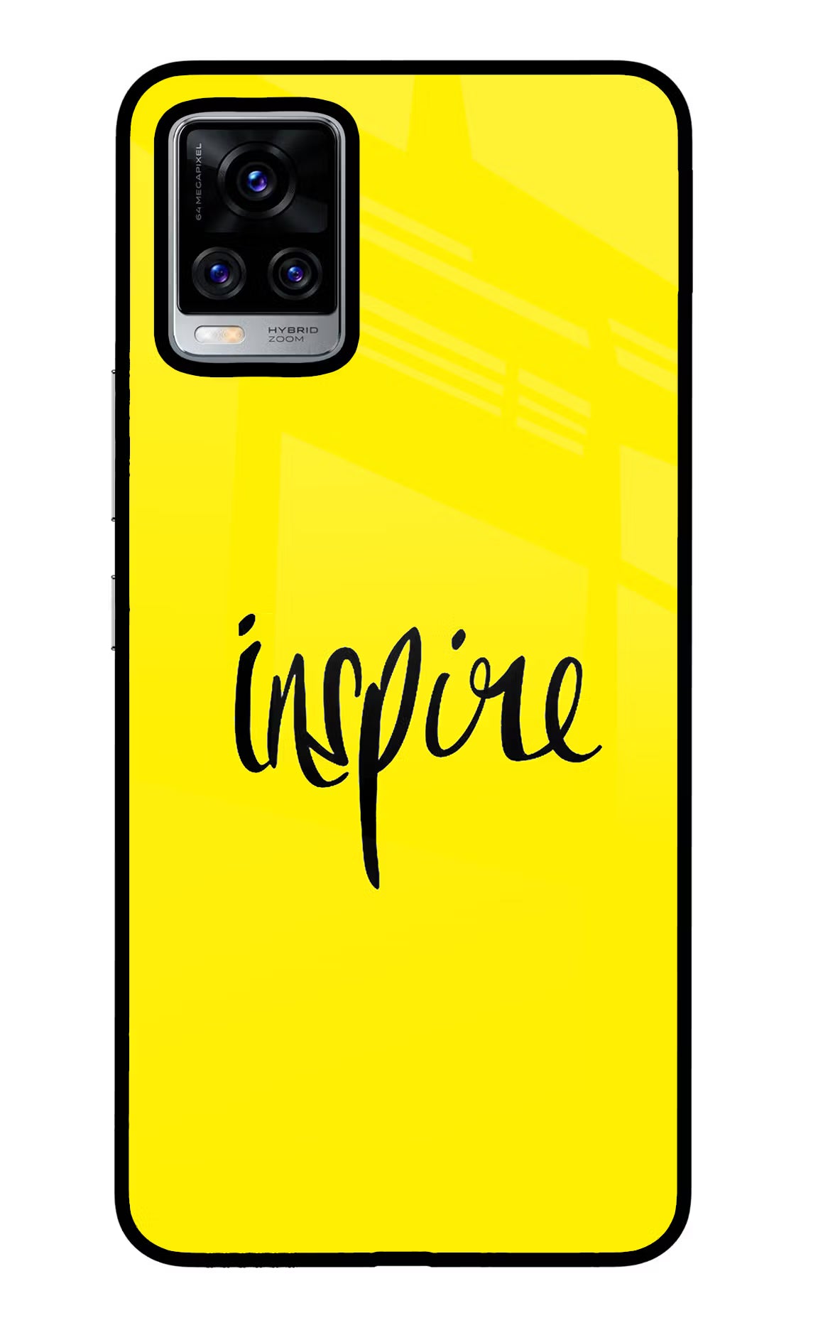 Inspire Vivo V20 Pro Back Cover - Inspire Vivo V20 Pro Glass Case Back Cover by Casekaro Inspire Vivo V20 Pro Glass Case Back Cover by Casekaro