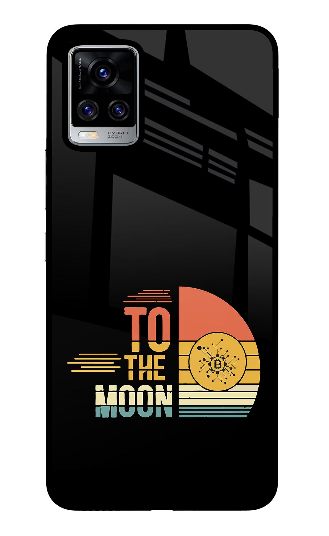 To the Moon Vivo V20 Pro Glass Case - To the Moon Vivo V20 Pro Glass Case To the Moon Vivo V20 Pro Glass Case