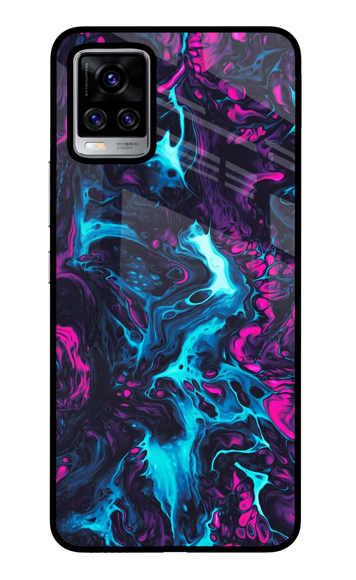 Abstract Vivo V20 Pro Back Cover - Abstract Vivo V20 Pro Glass Case Back Cover by Casekaro Abstract Vivo V20 Pro Glass Case Back Cover by Casekaro
