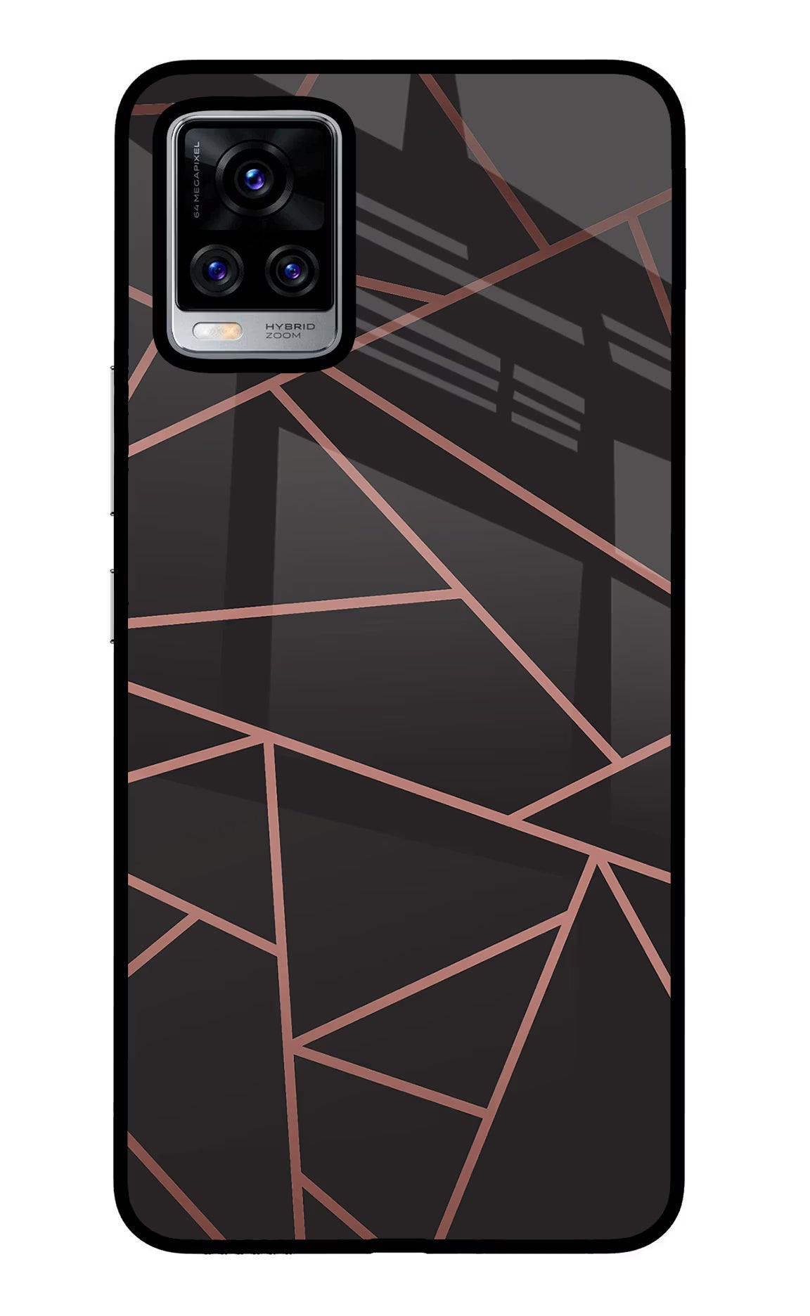 Geometric Pattern Vivo V20 Pro Back Cover - Geometric Pattern Vivo V20 Pro Glass Case Back Cover by Casekaro Geometric Pattern Vivo V20 Pro Glass Case Back Cover by Casekaro