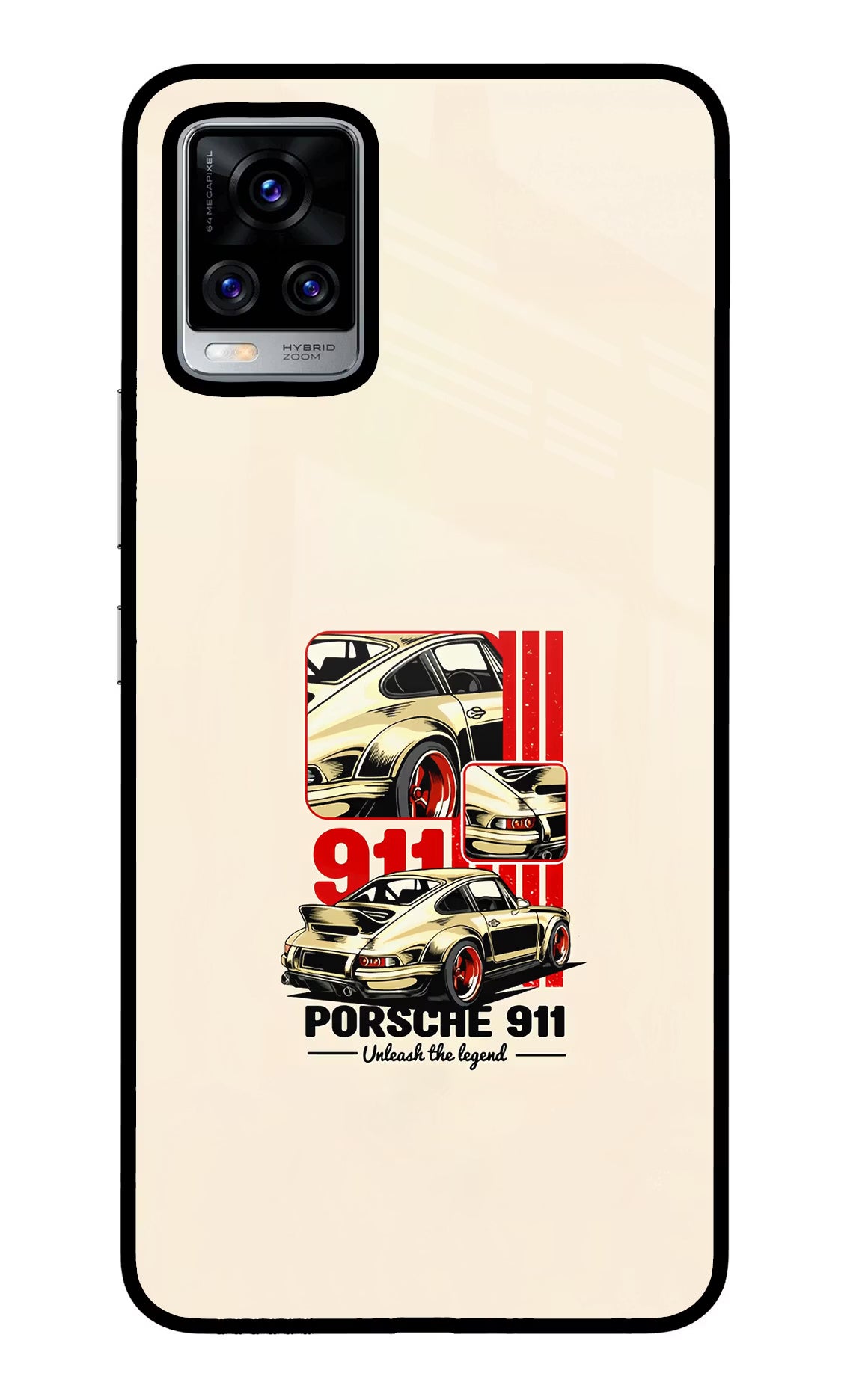 Classic Porsche 911 Vivo V20 Pro Back Cover - Classic Porsche 911 Vivo V20 Pro Glass Case Back Cover by Casekaro Classic Porsche 911 Vivo V20 Pro Glass Case Back Cover by Casekaro