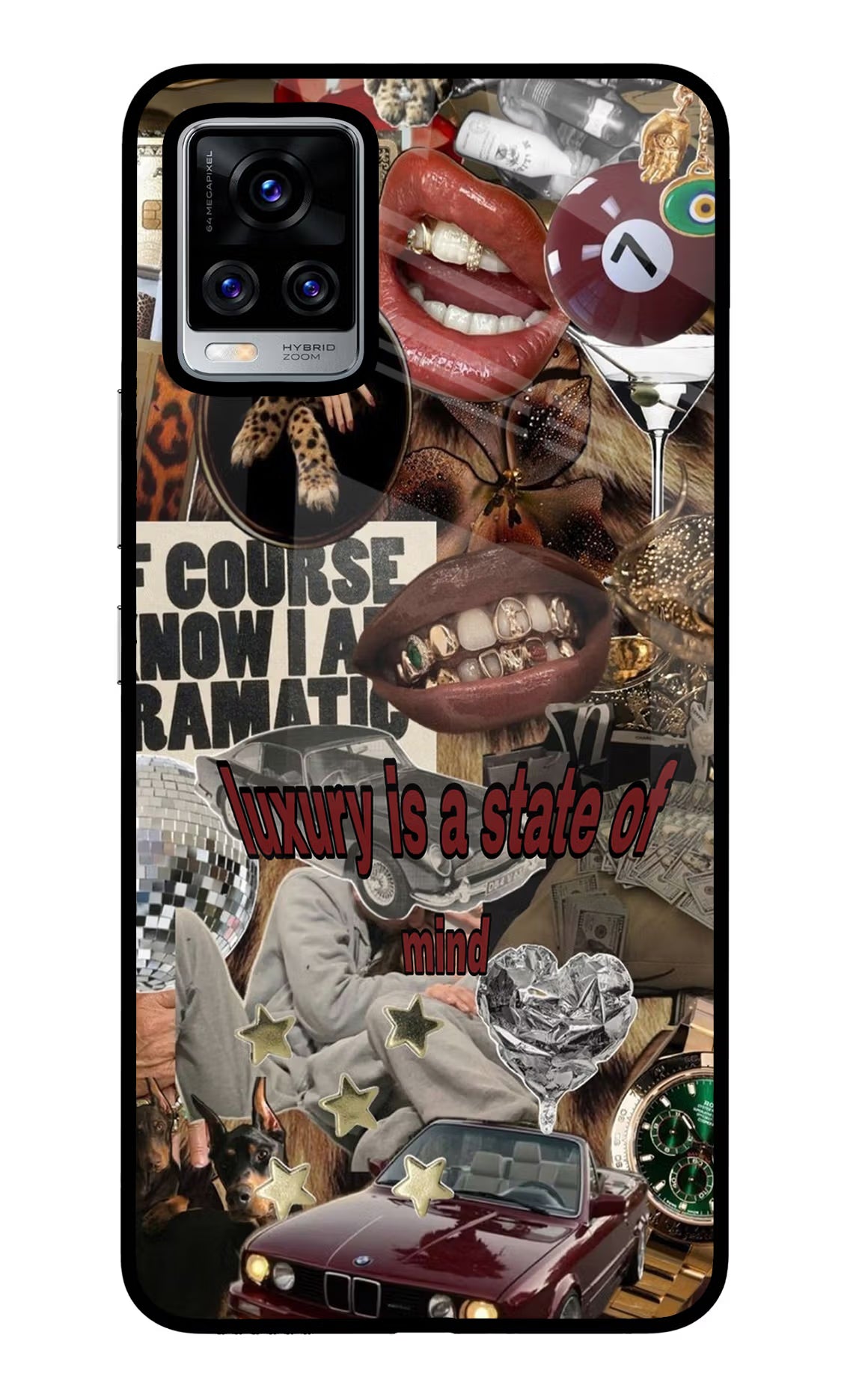 Luxury Vivo V20 Pro Glass Case - Luxury Vivo V20 Pro Glass Case Luxury Vivo V20 Pro Glass Case