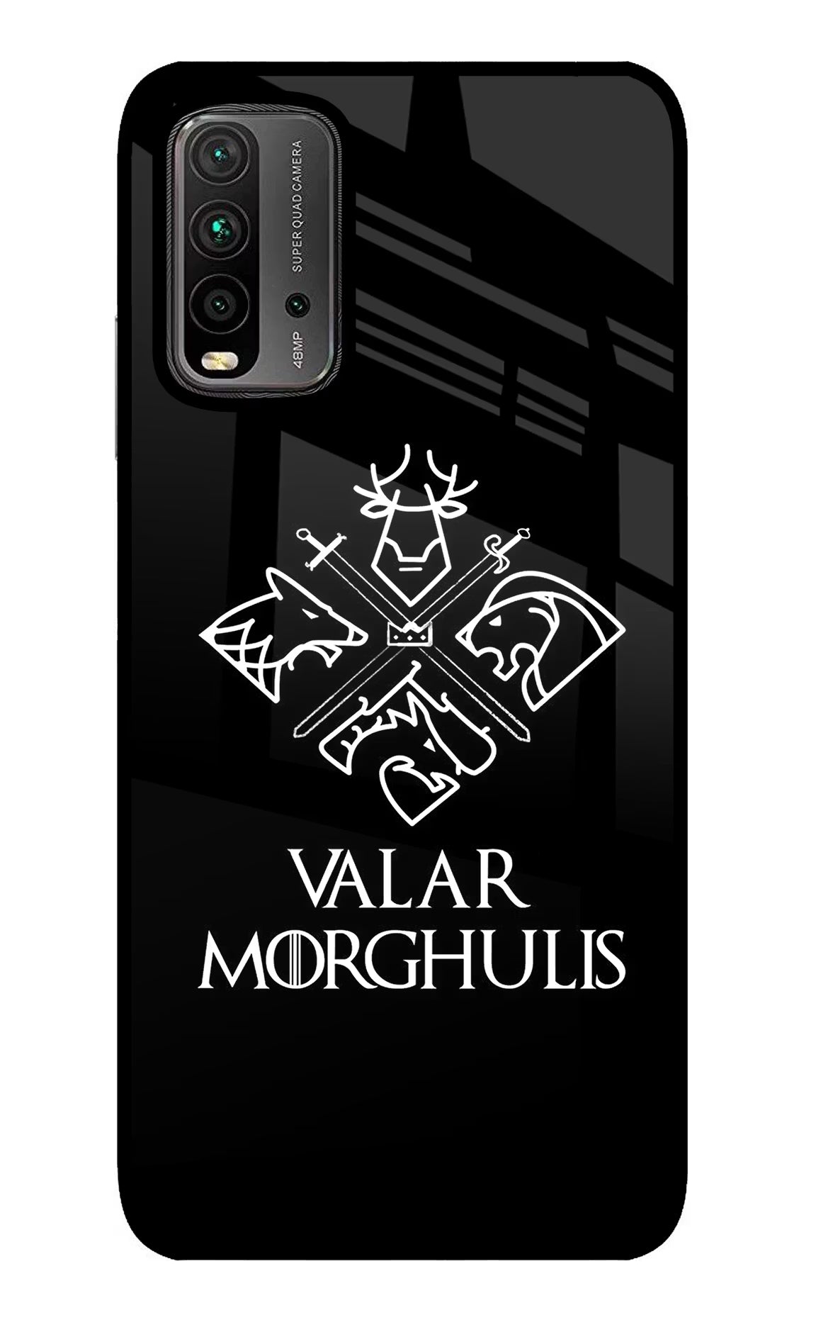 Valar Morghulis | Game Of Thrones Redmi 9 Power Glass Case - Valar Morghulis | Game Of Thrones Redmi 9 Power Glass Case Valar Morghulis | Game Of Thrones Redmi 9 Power Glass Case
